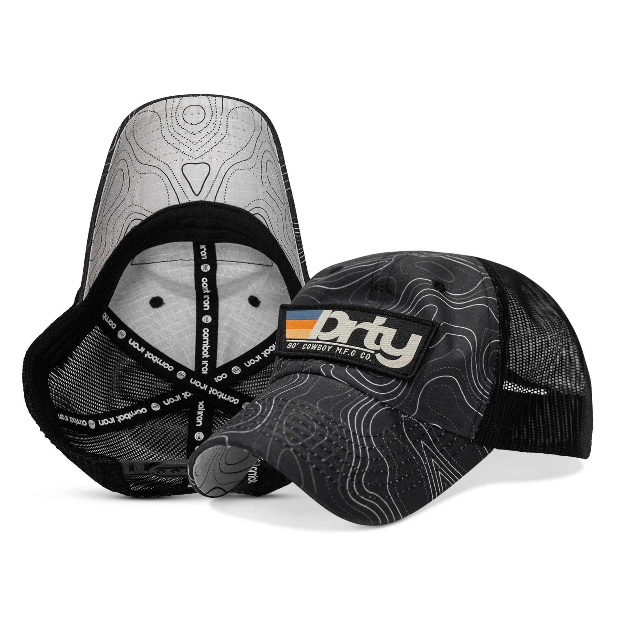 Drty Original Patch Tactical Ripstop Mesh Snapback Hat - Image 17