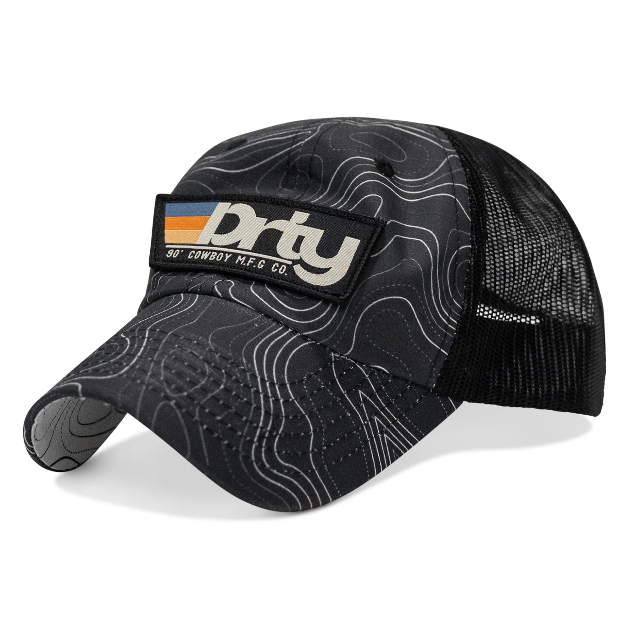 Drty Original Patch Tactical Ripstop Mesh Snapback Hat - Image 18