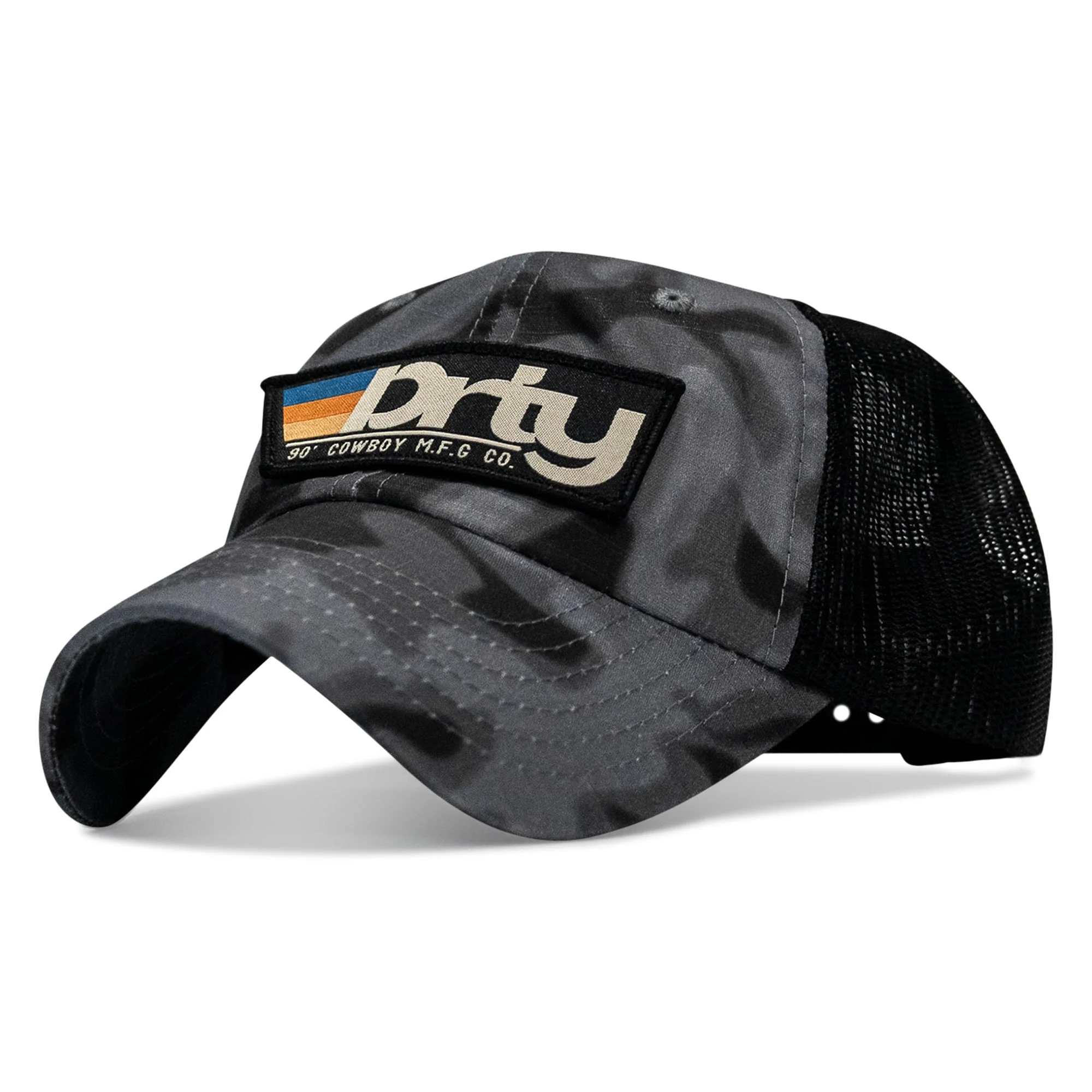 Drty Original Patch Tactical Ripstop Mesh Snapback Hat - Image 32