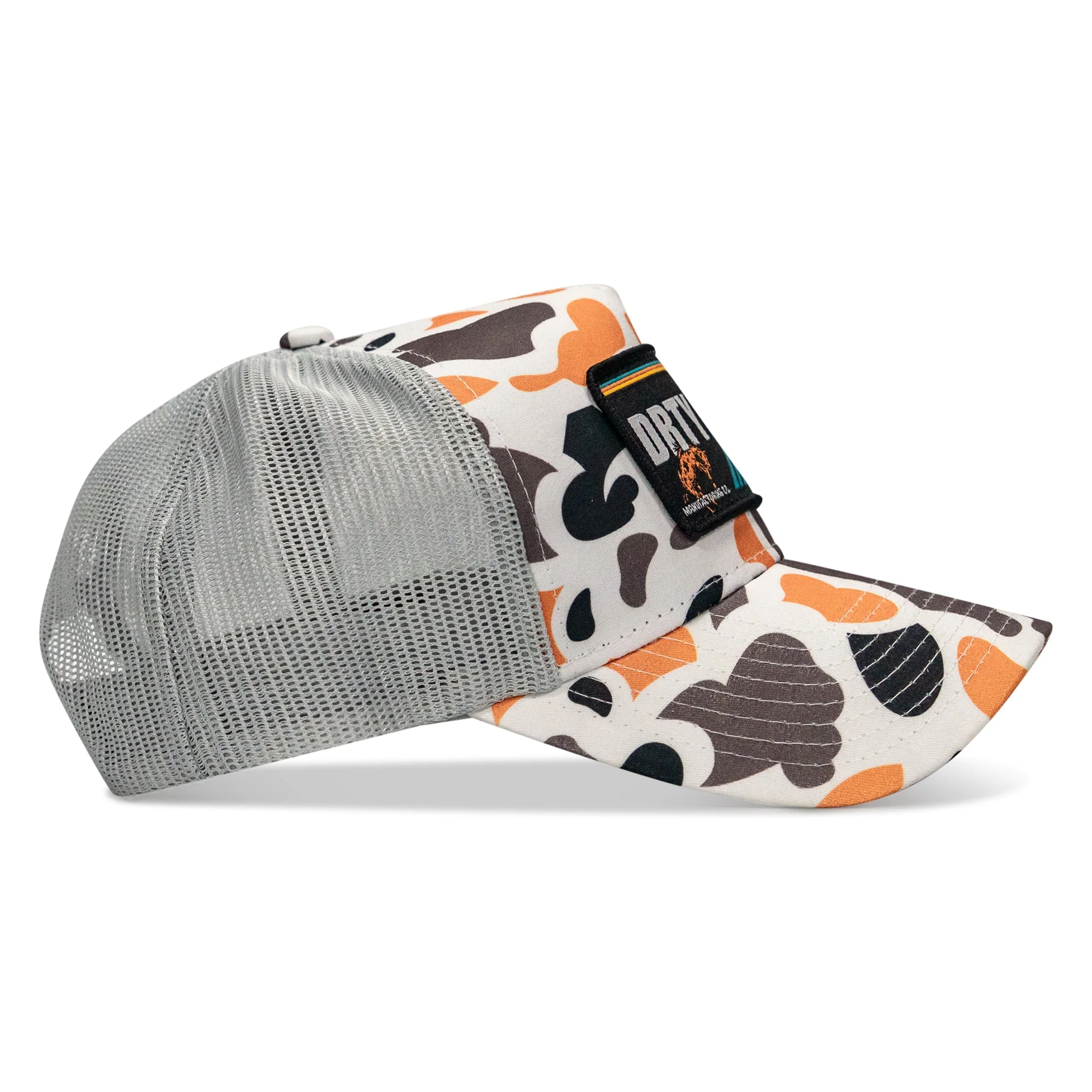 DRTYCWBY Vintage Bronco Five Panel Mesh Snapback Hat - Image 9