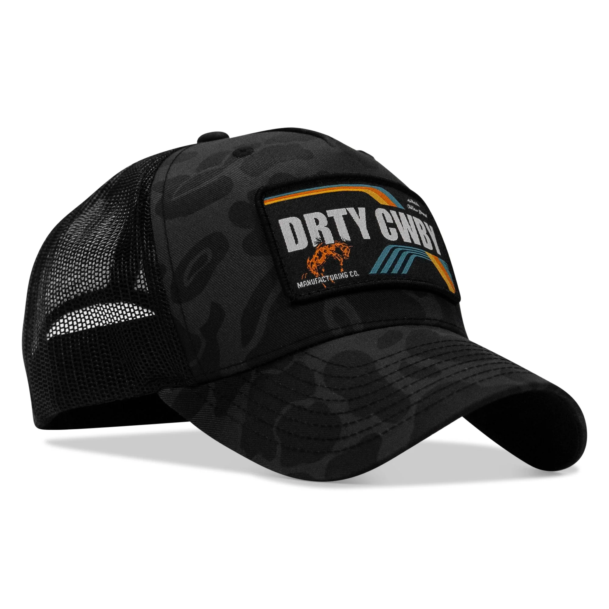 DRTYCWBY Vintage Bronco Patch Snapback Hat - Image 9
