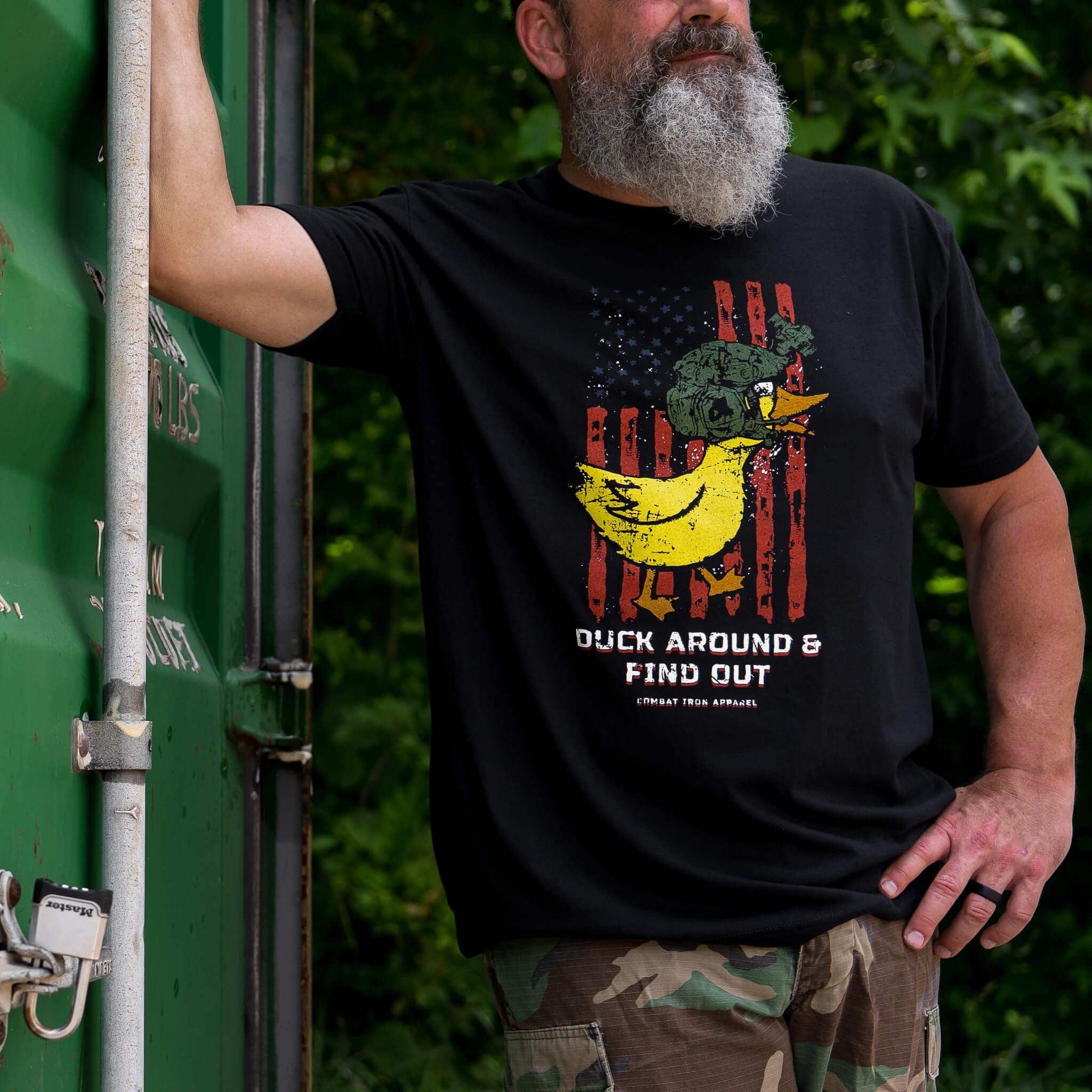 Duck Around and Find Out Men's T-Shirt - Image 4