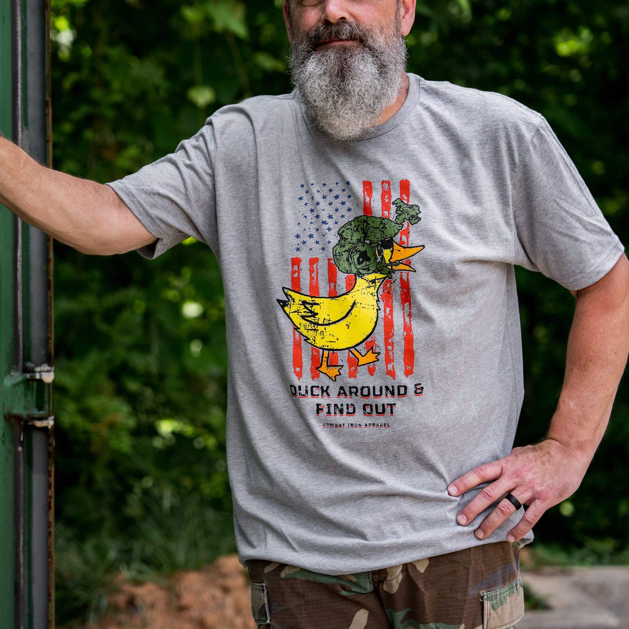 Duck Around and Find Out Men's T-Shirt - Image 8