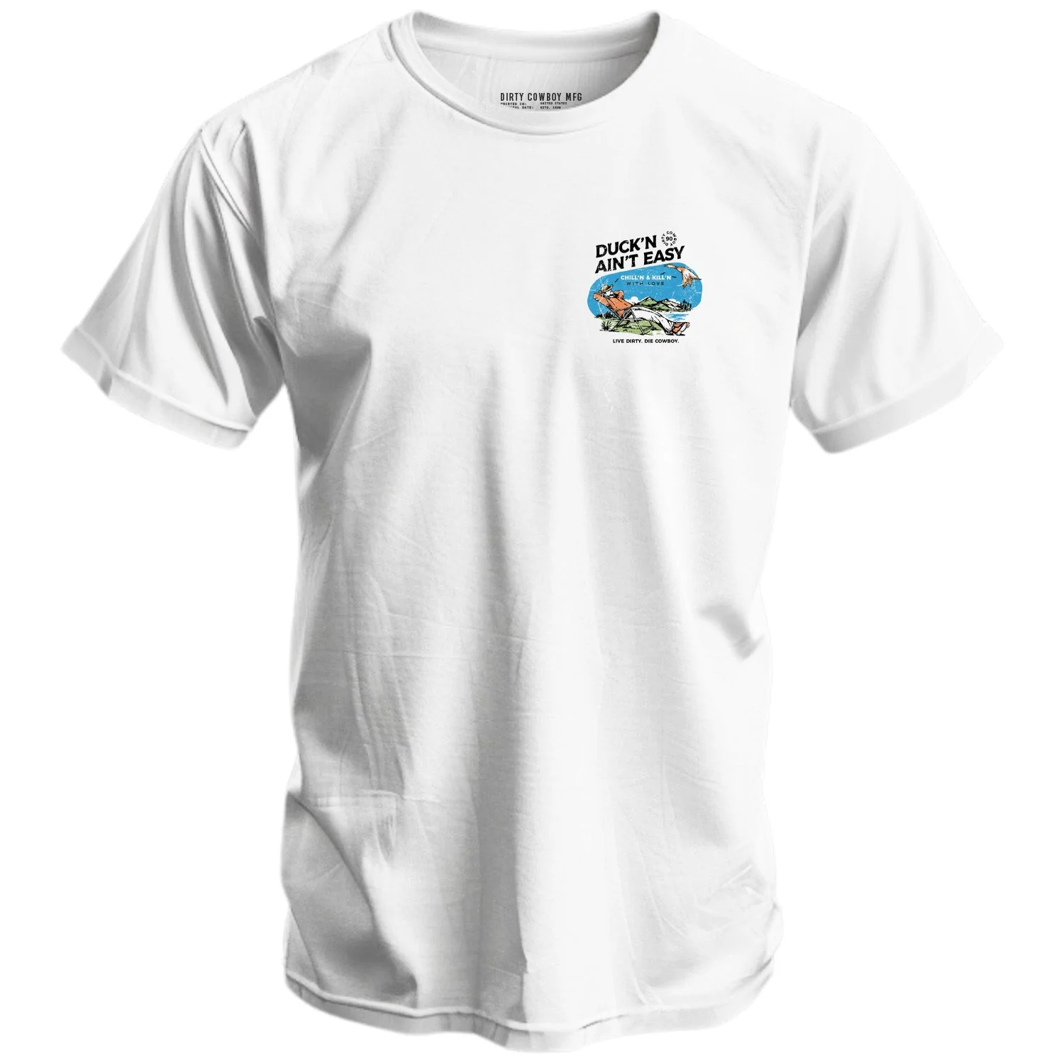Duckin Aint Easy Men's T-Shirt - Image 2