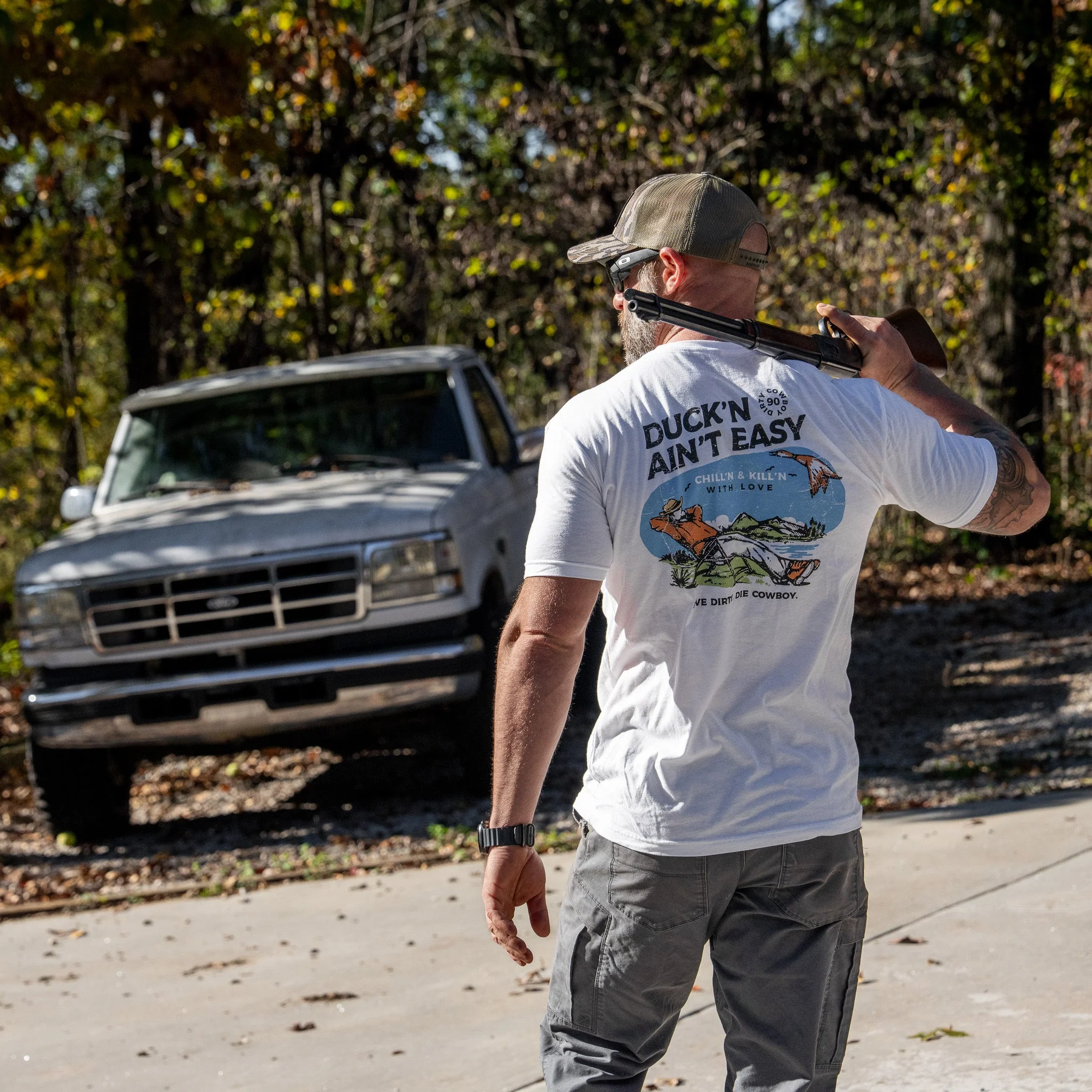 Duckin Aint Easy Men's T-Shirt - Image 7