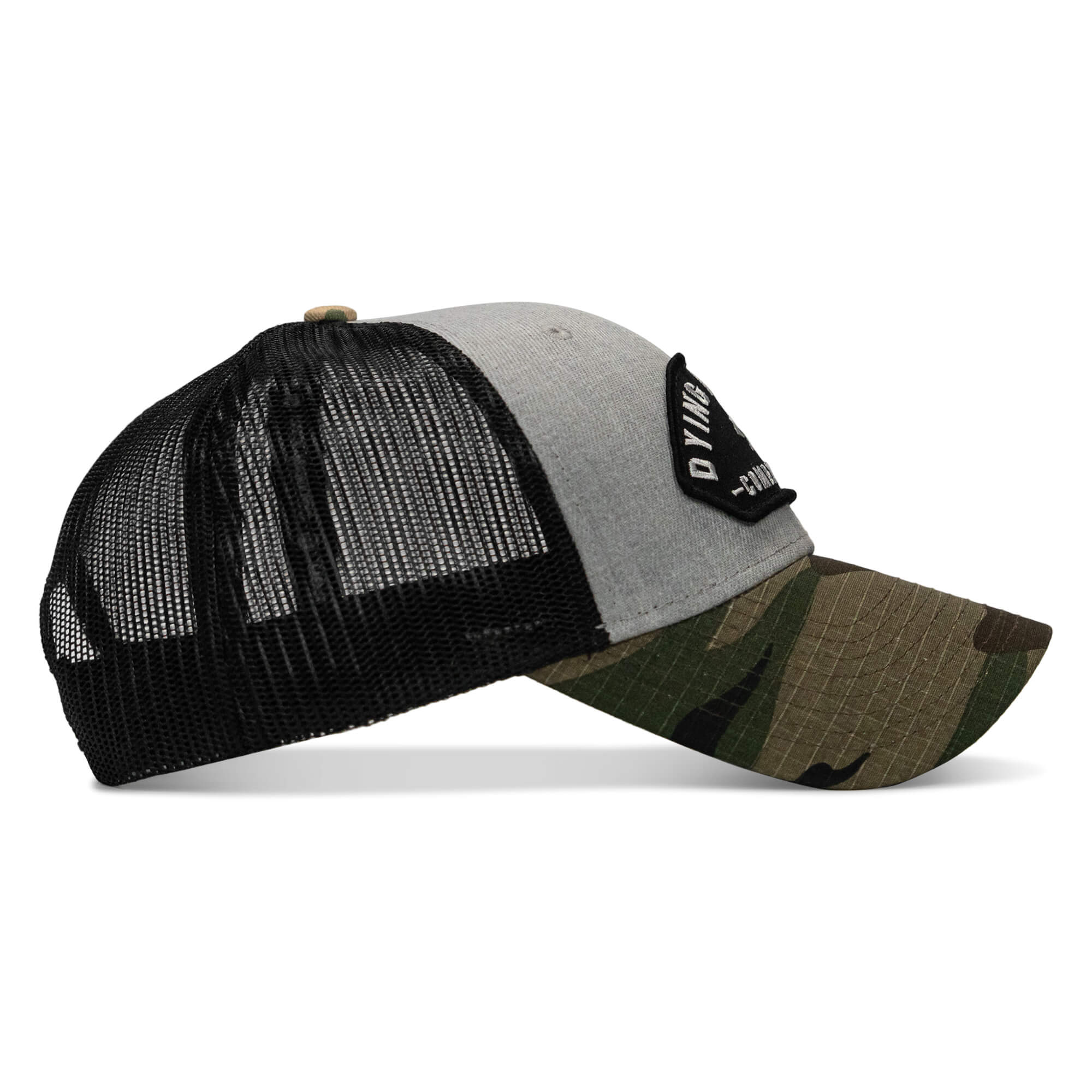 Dying Is Easy Arch Patch Original Ripstop Snapback Hat - Image 12