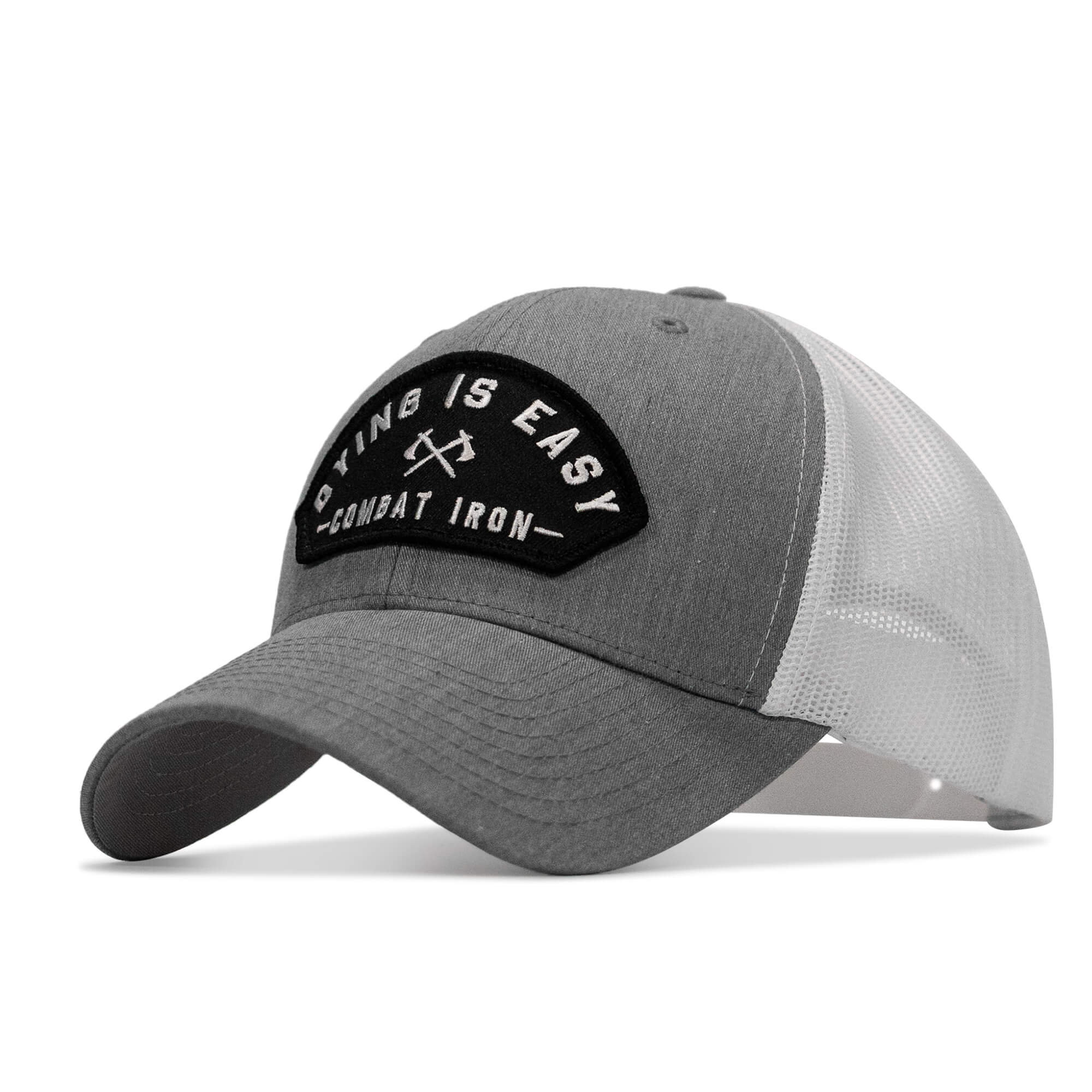 Dying Is Easy Arched Patch Snapback Hat - Image 19