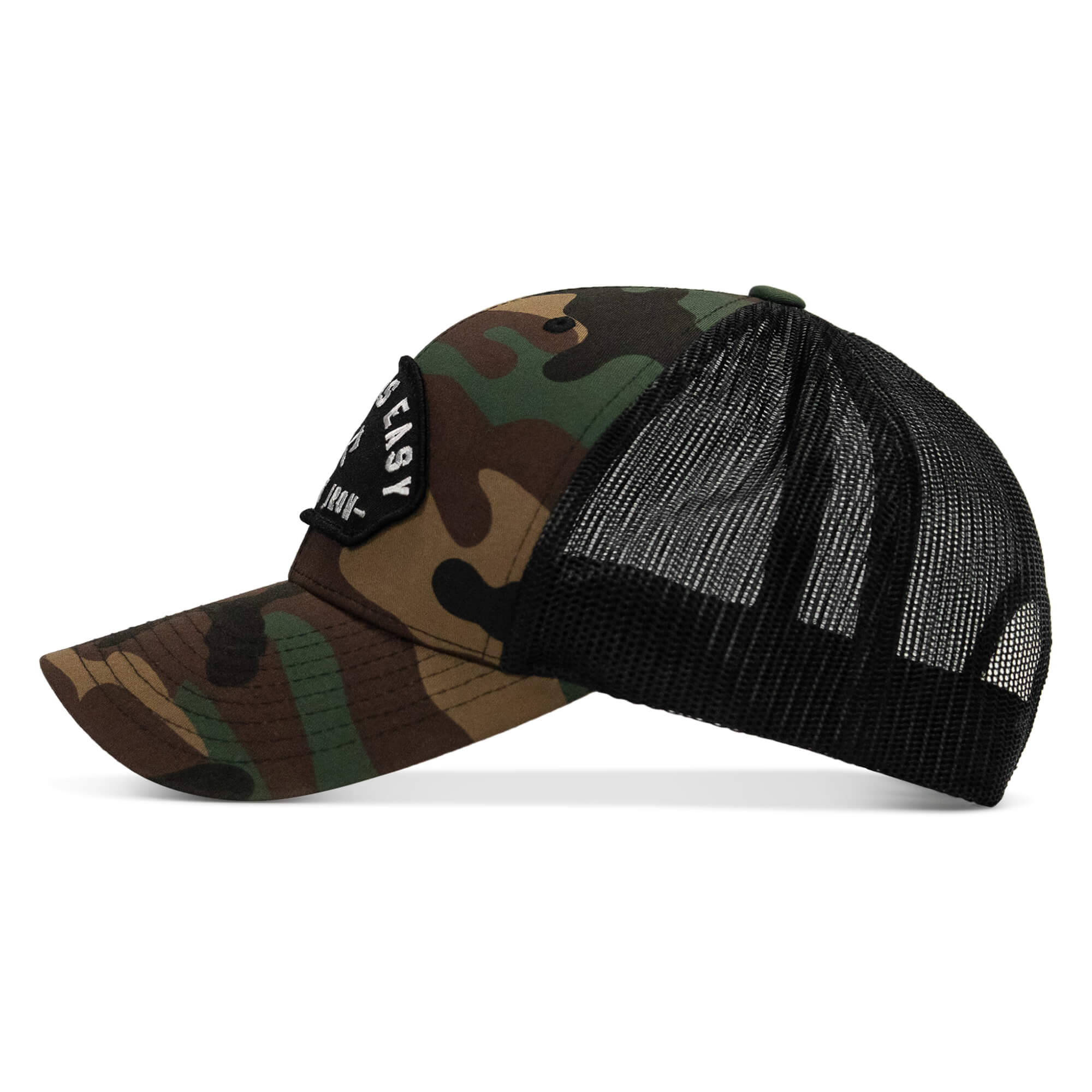 Dying Is Easy Arched Patch Snapback Hat - Image 30