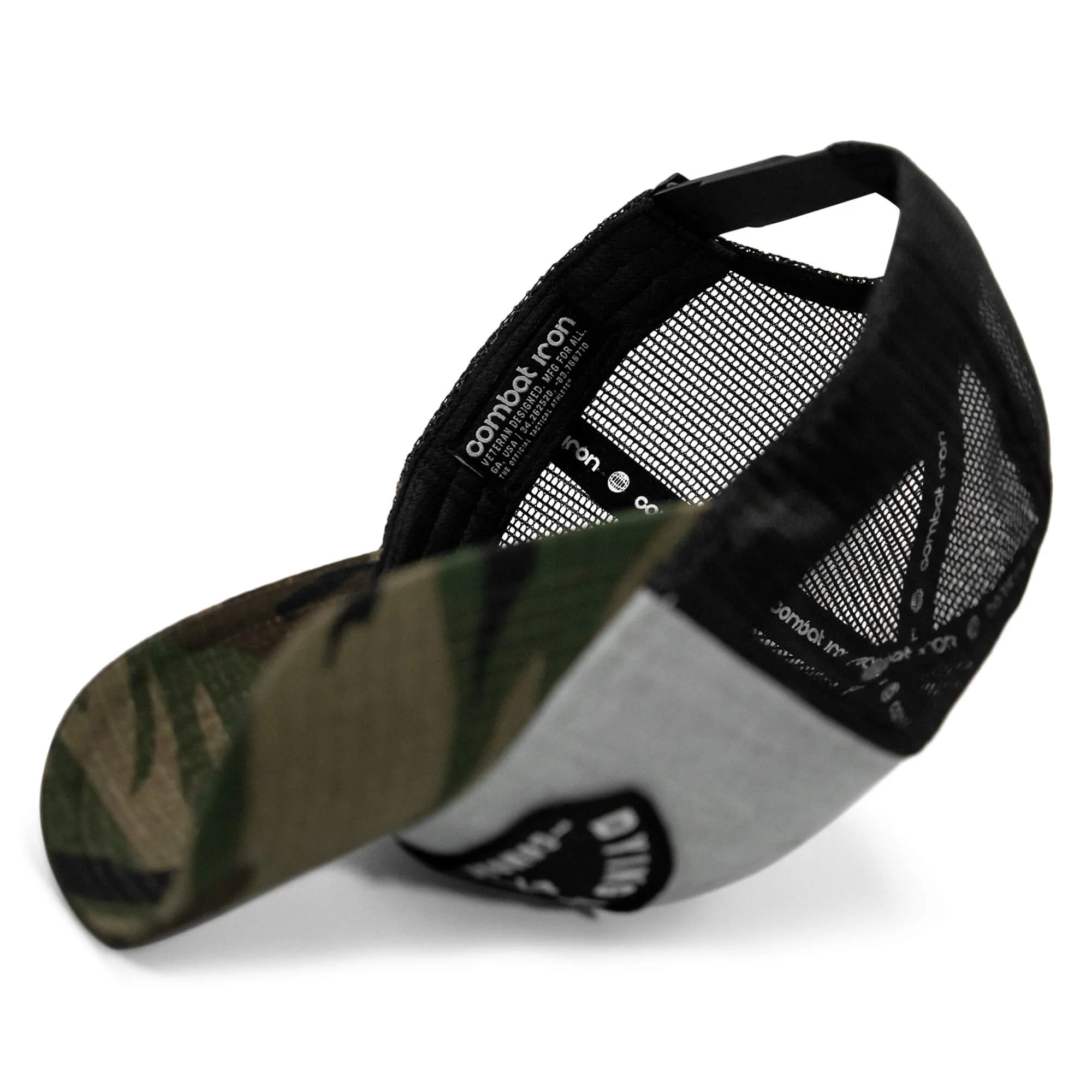 Dying Is Easy Arched Patch Snapback Hat - Image 6