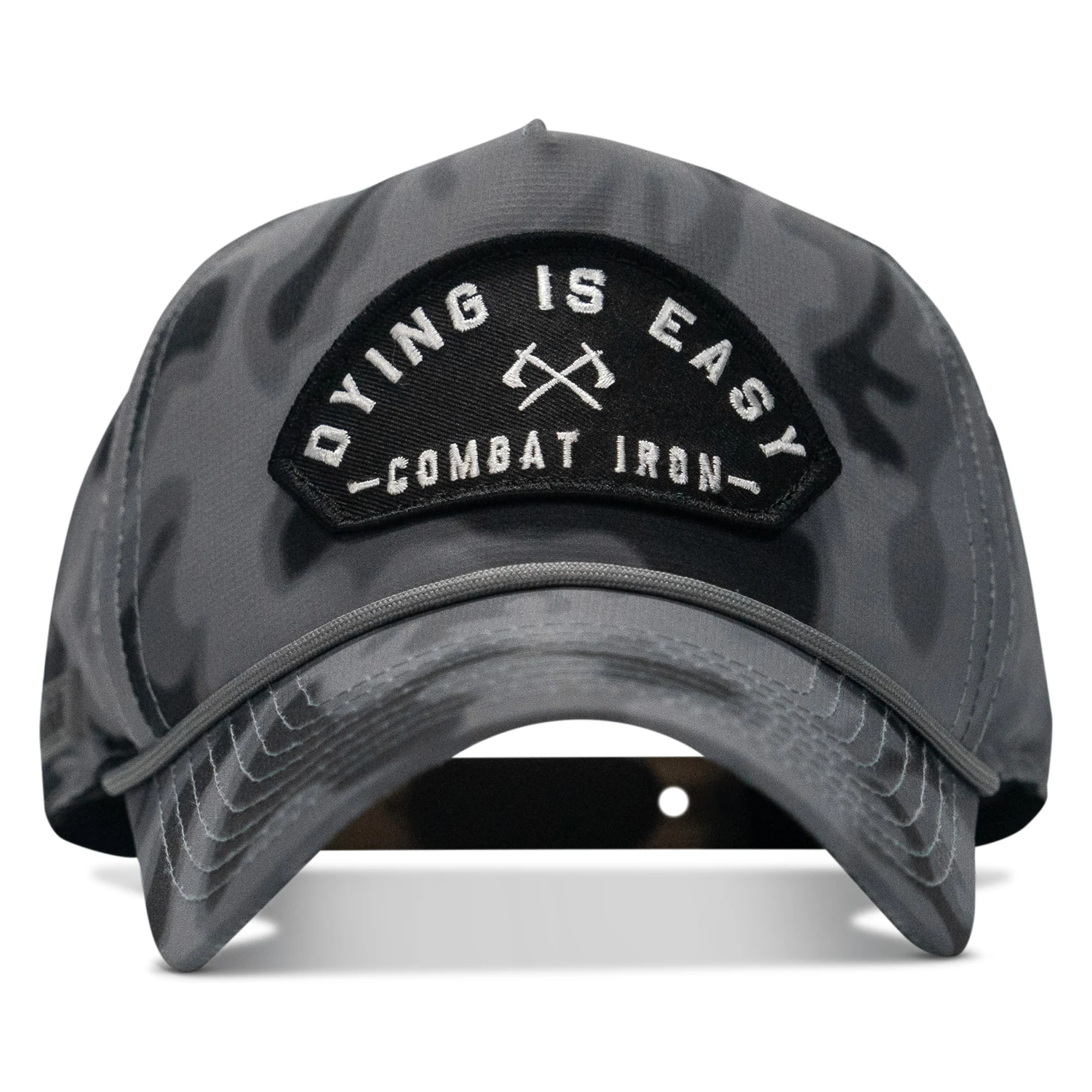 Dying Is Easy Arched Patch Weekender Snapback