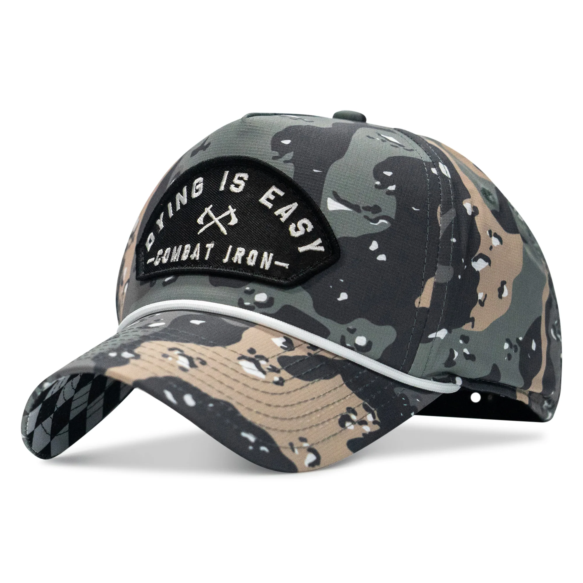 Dying Is Easy Arched Patch Weekender Snapback - Image 8
