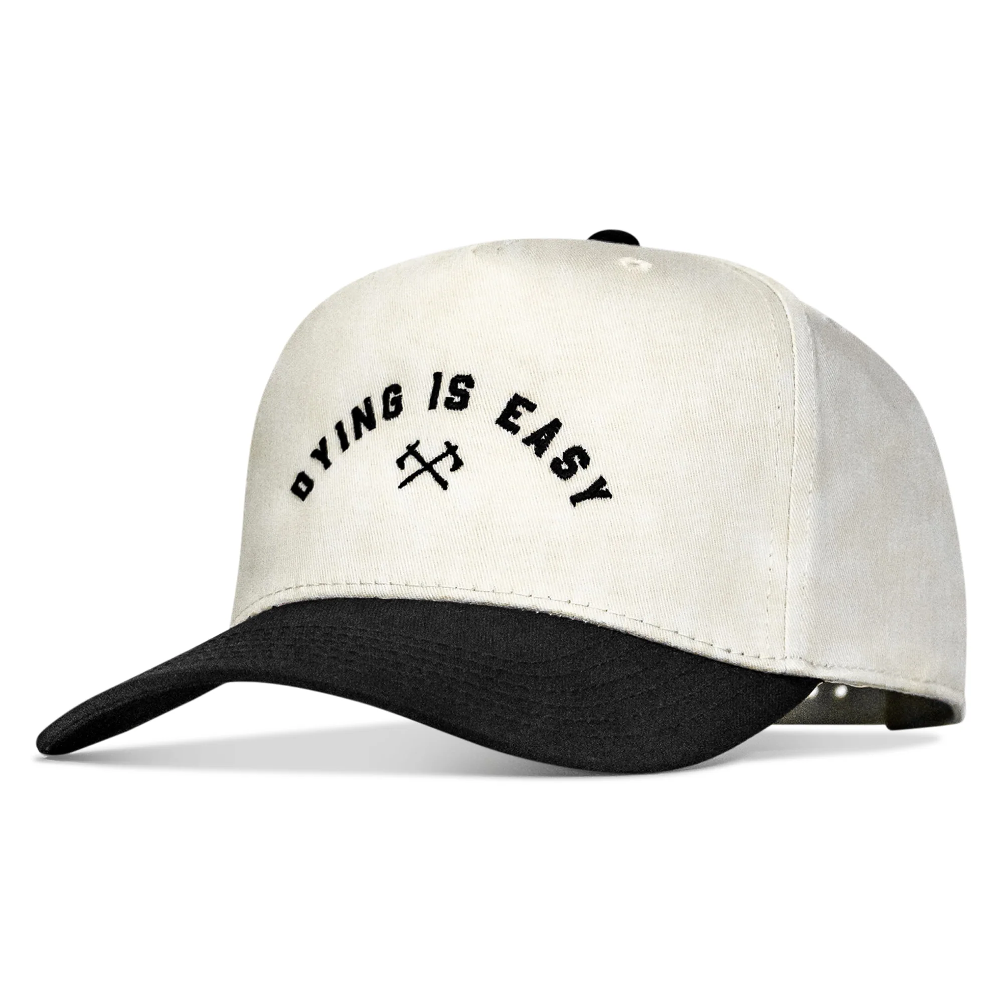 Dying Is Easy Classic Snapback Hat - Image 3