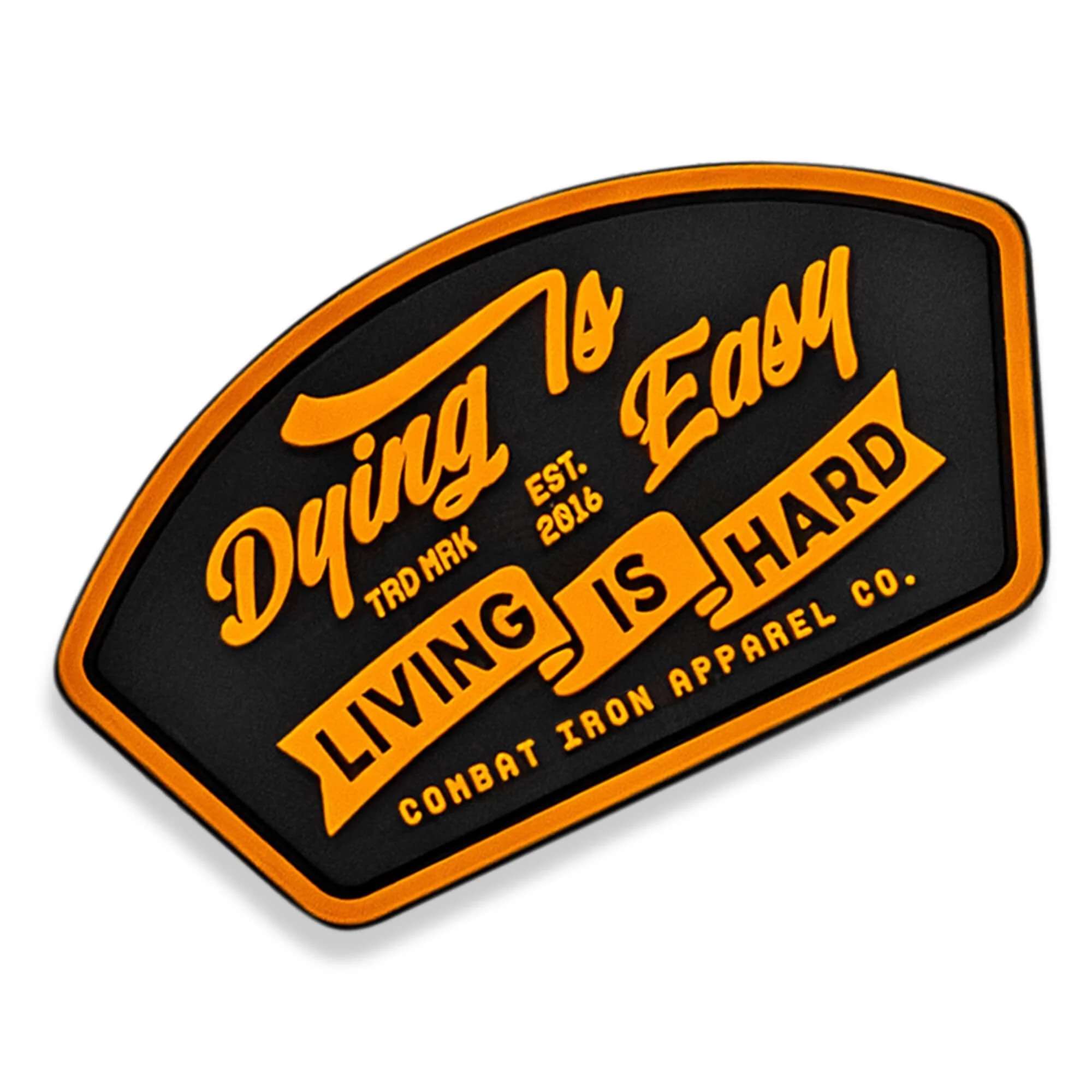 Dying Is Easy, Living Is Hard PVC Patch - Image 3