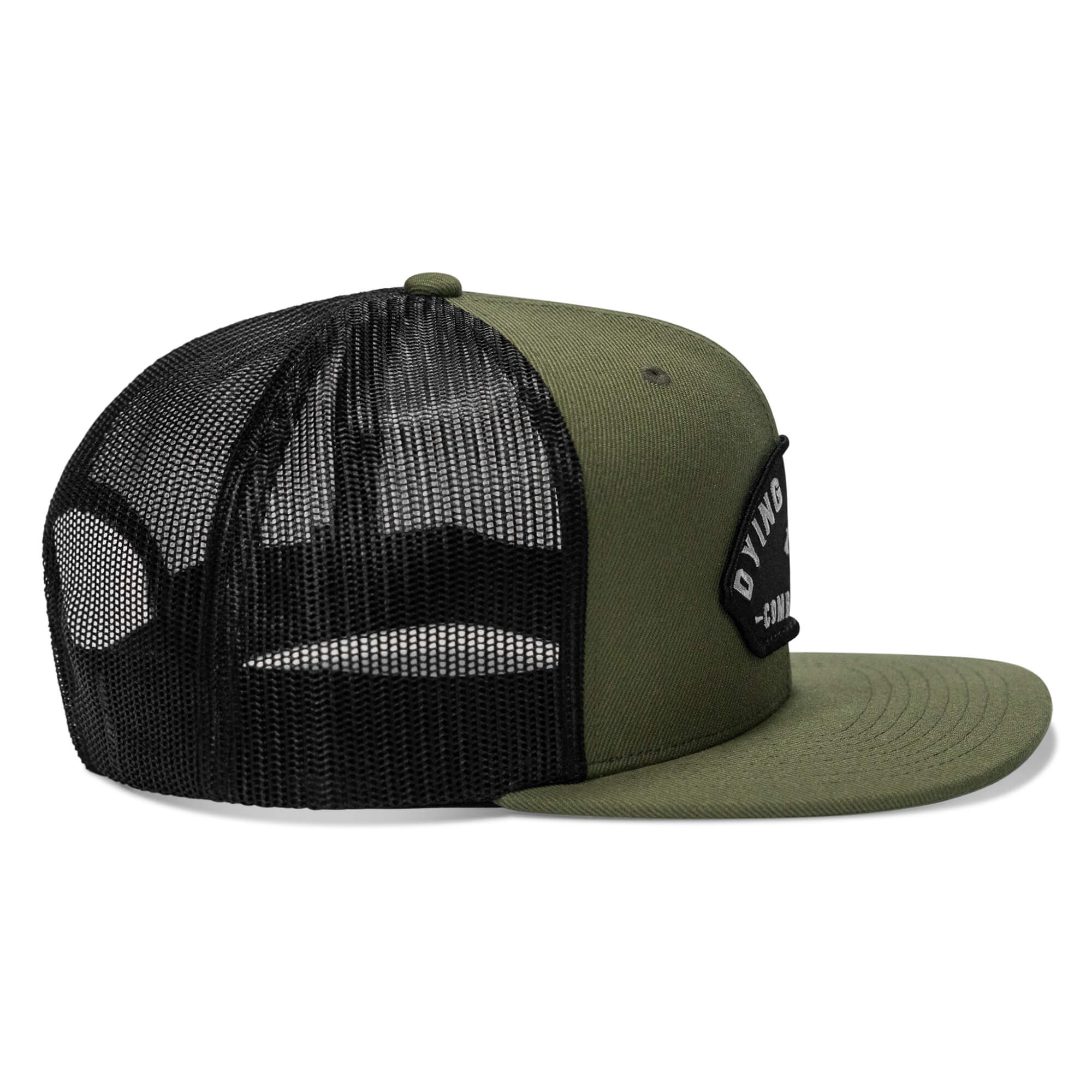 Dying Is Easy Patch Flatbill SnapBack Hat - Image 14