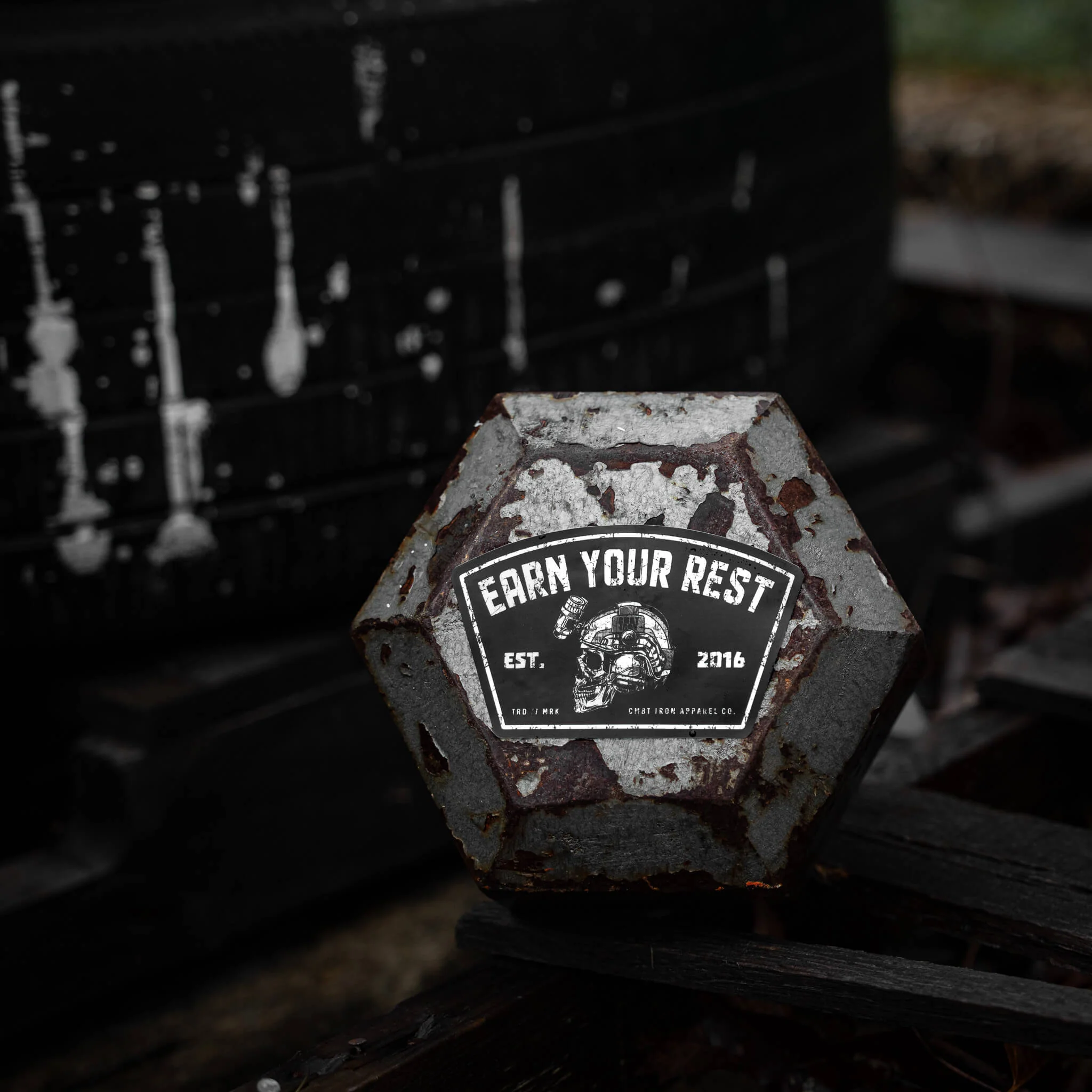 Earn Your Rest Decal - Image 3
