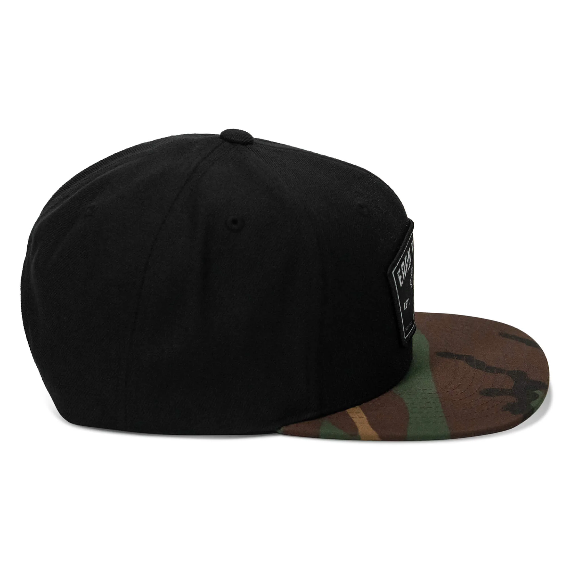 Earn Your Rest Flatbill SnapBack Hat - Image 4