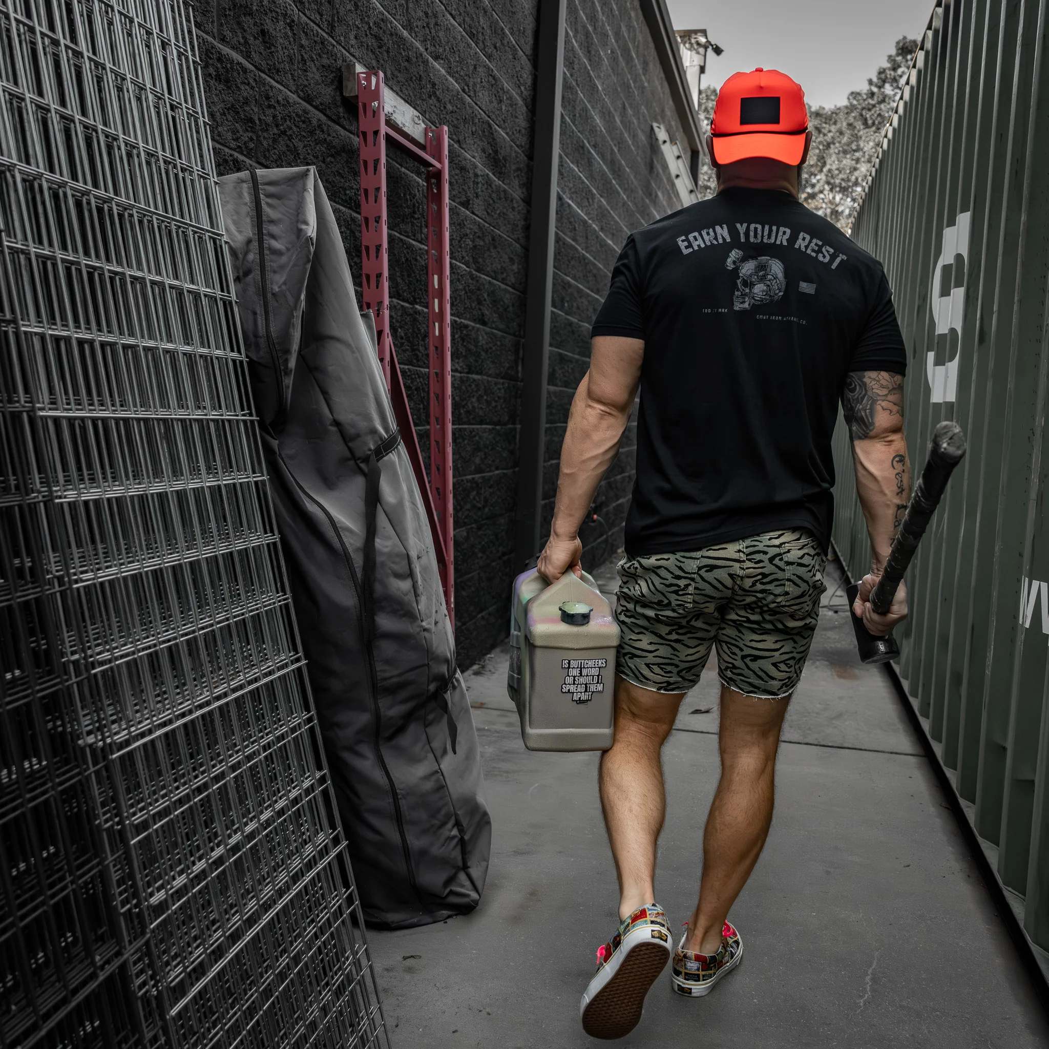 Earn Your Rest Men's T-Shirt - Image 3