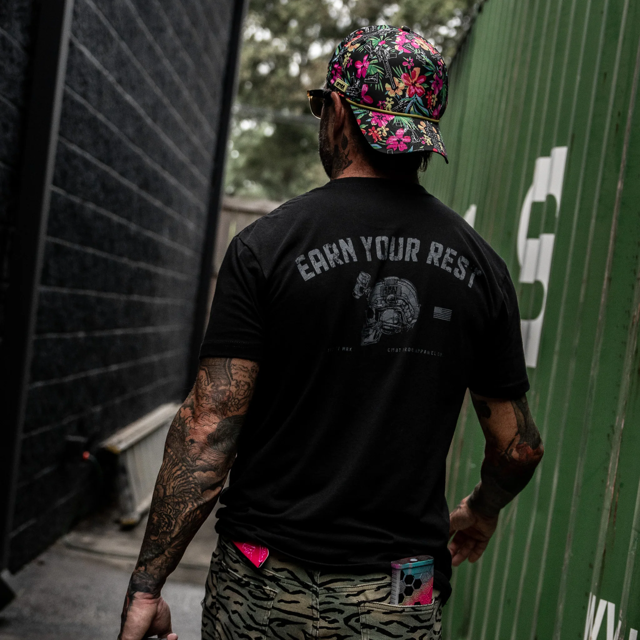 Earn Your Rest Men's T-Shirt - Image 4