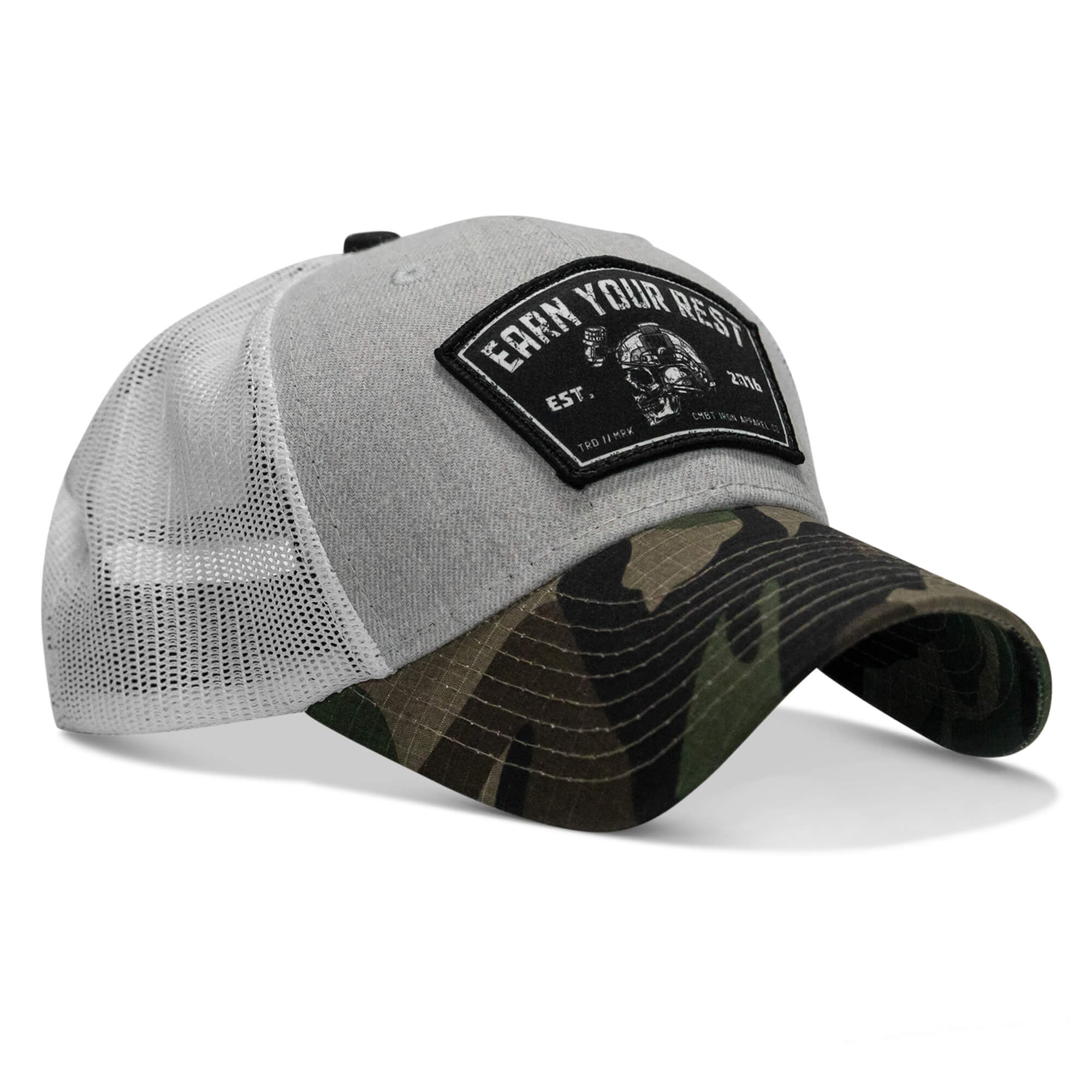 Earn Your Rest Patch Original Ripstop Snapback Hat - Image 18