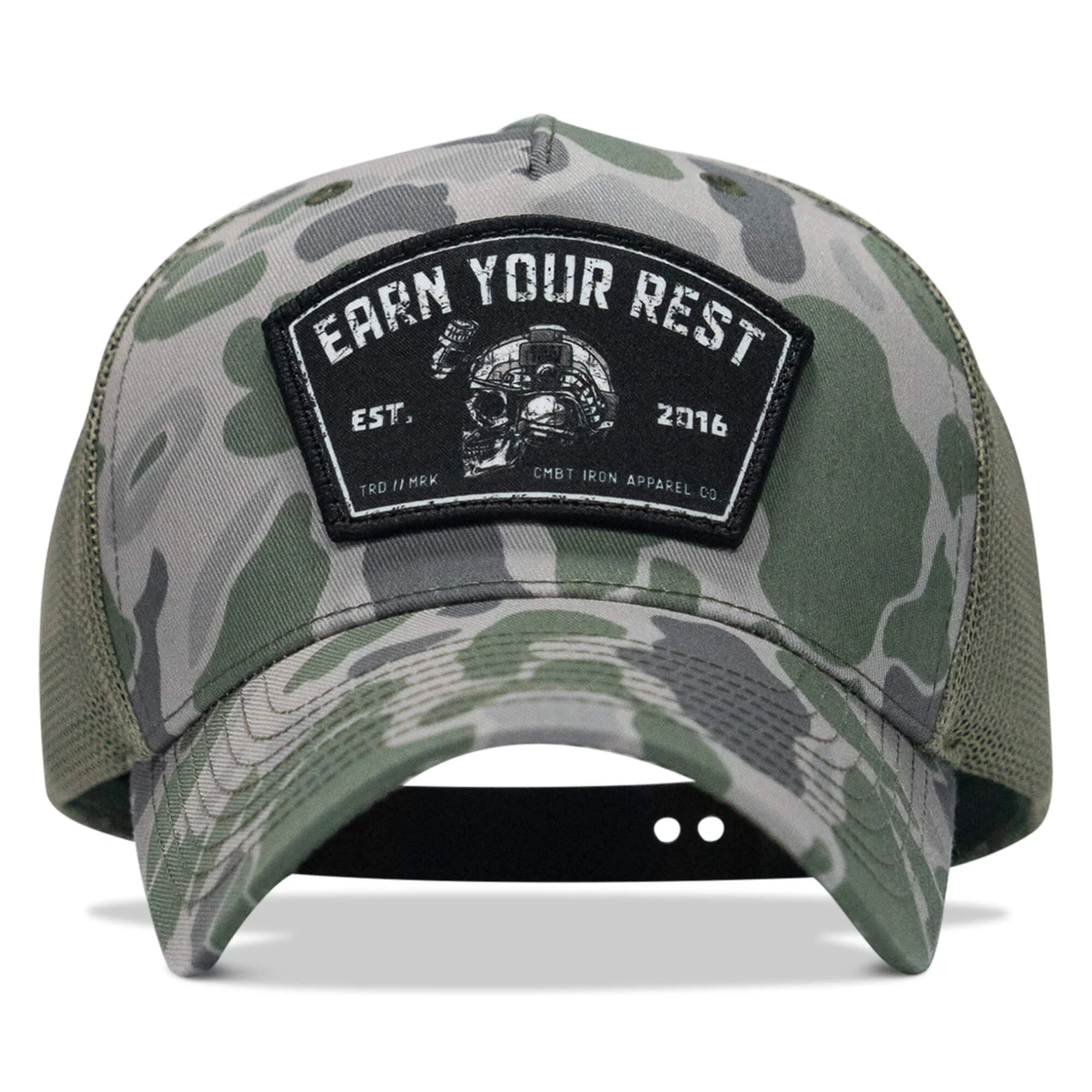 Earn Your Rest Patch Snapback Hat - Image 28