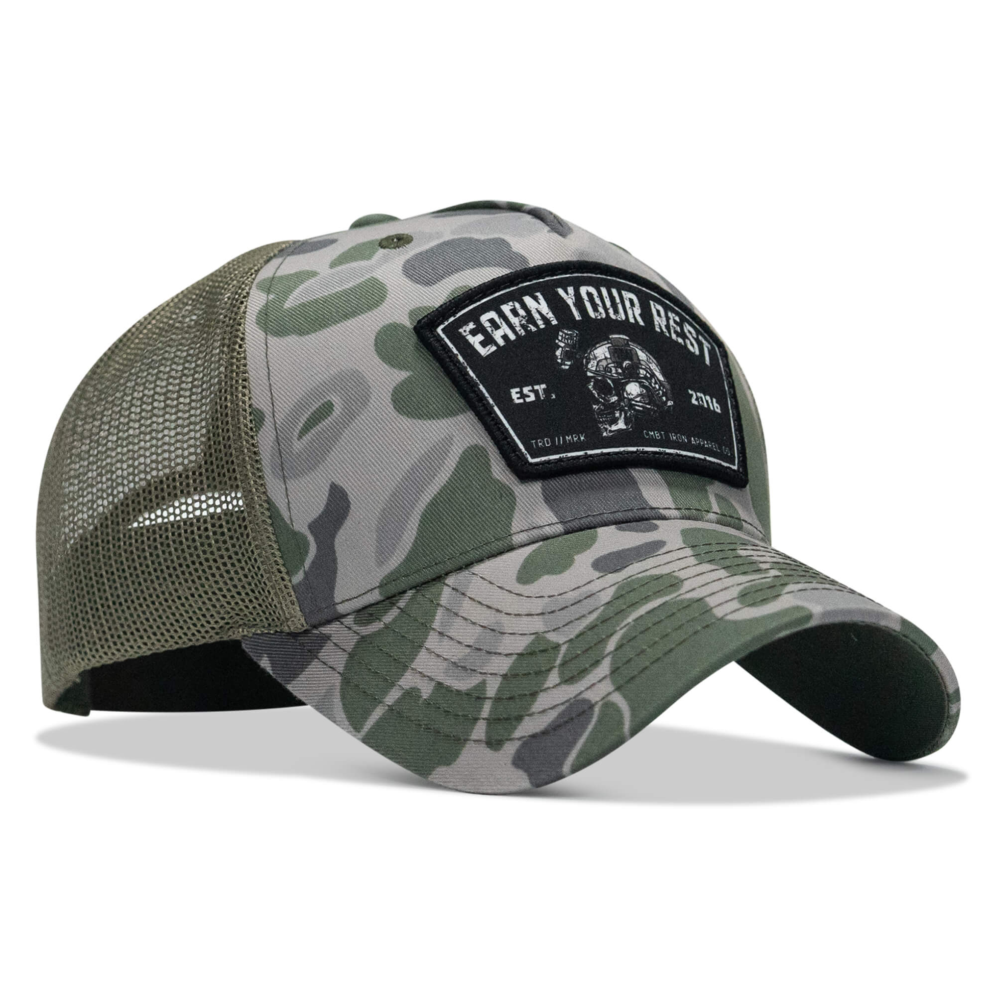 Earn Your Rest Patch Snapback Hat - Image 30