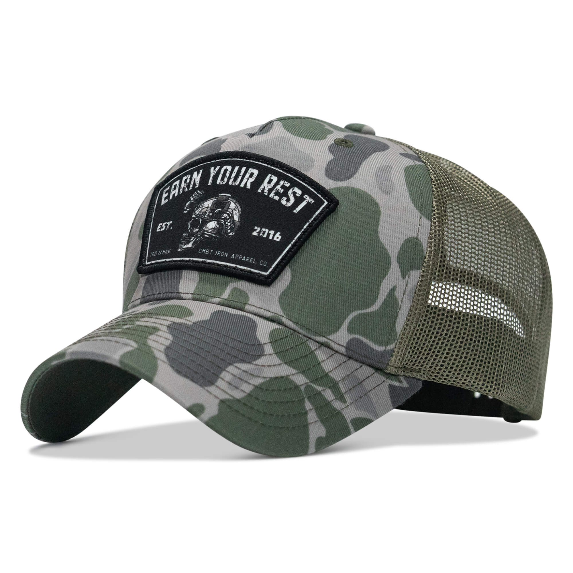 Earn Your Rest Patch Snapback Hat - Image 32