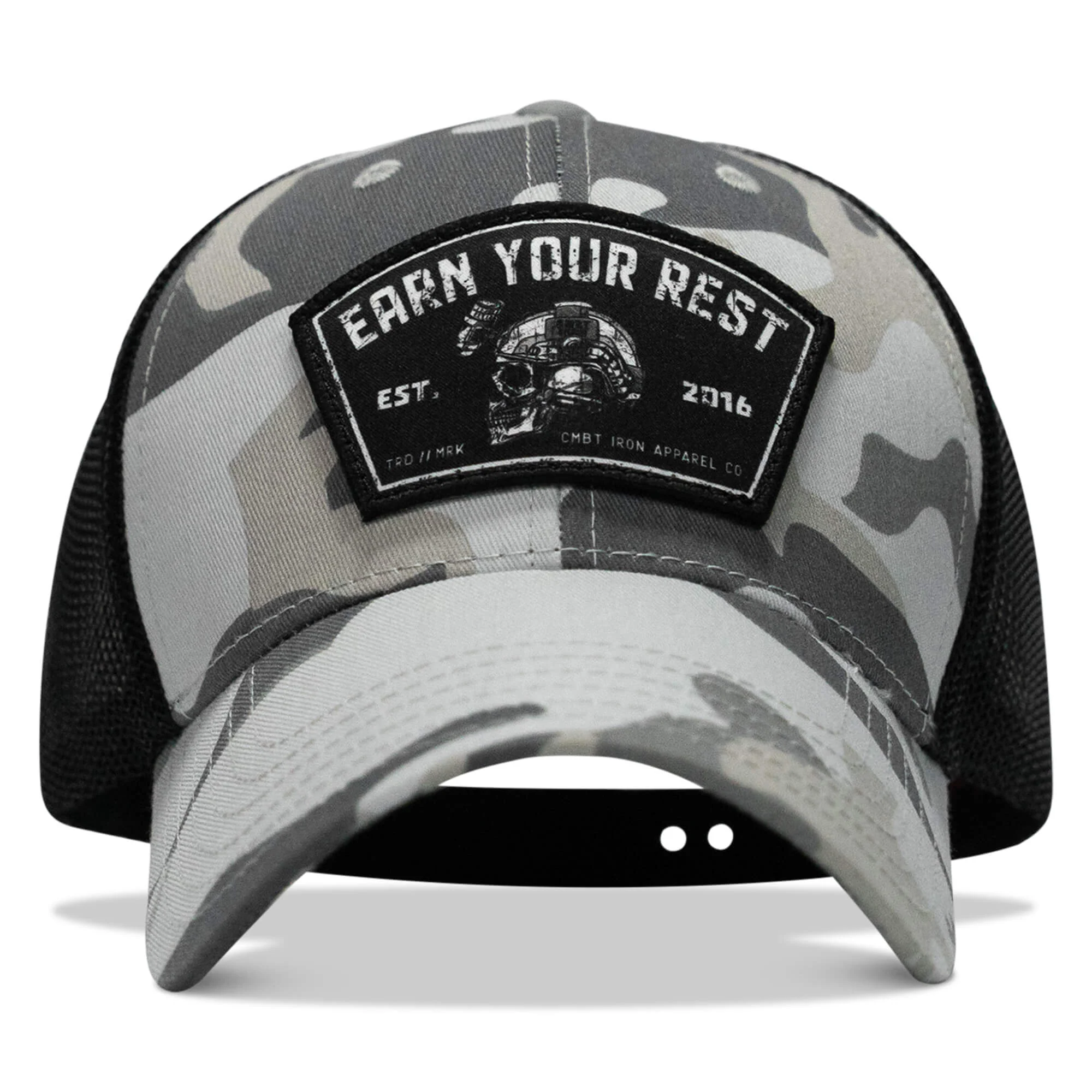 Earn Your Rest Patch Snapback Hat - Image 33
