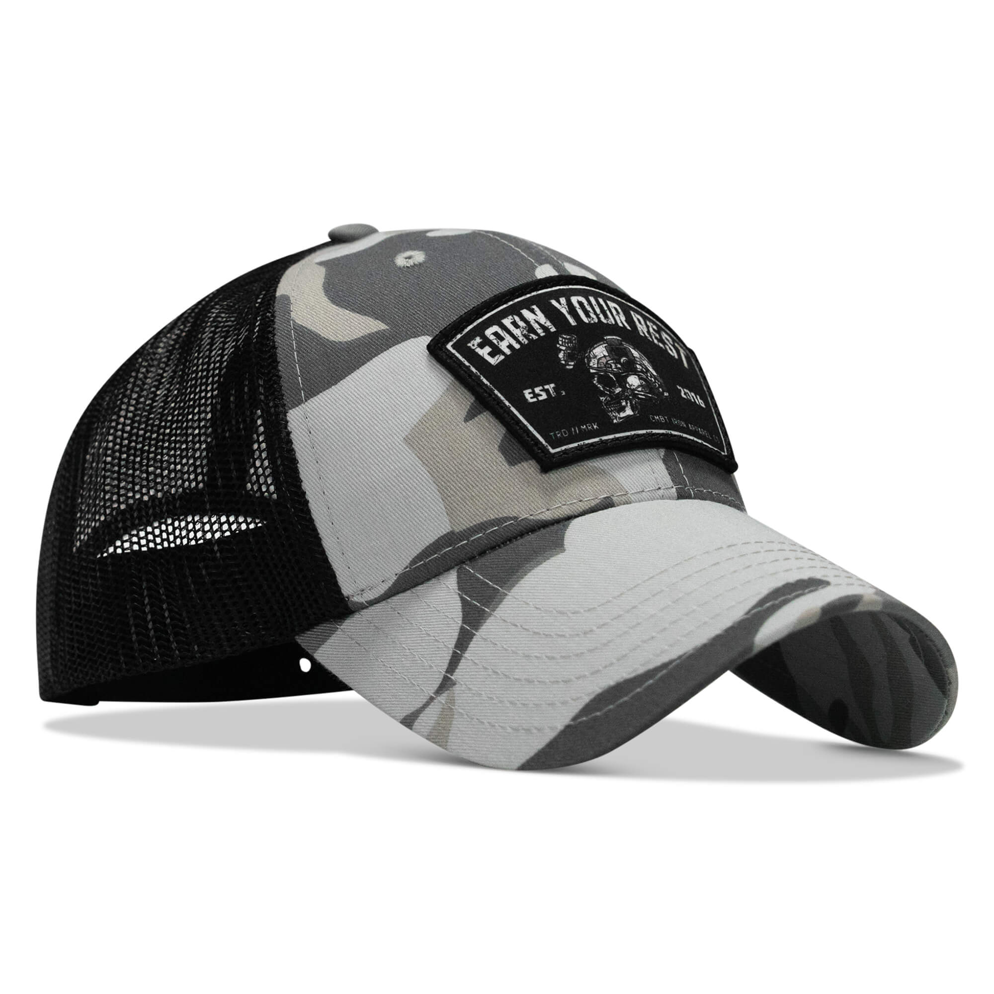 Earn Your Rest Patch Snapback Hat - Image 35