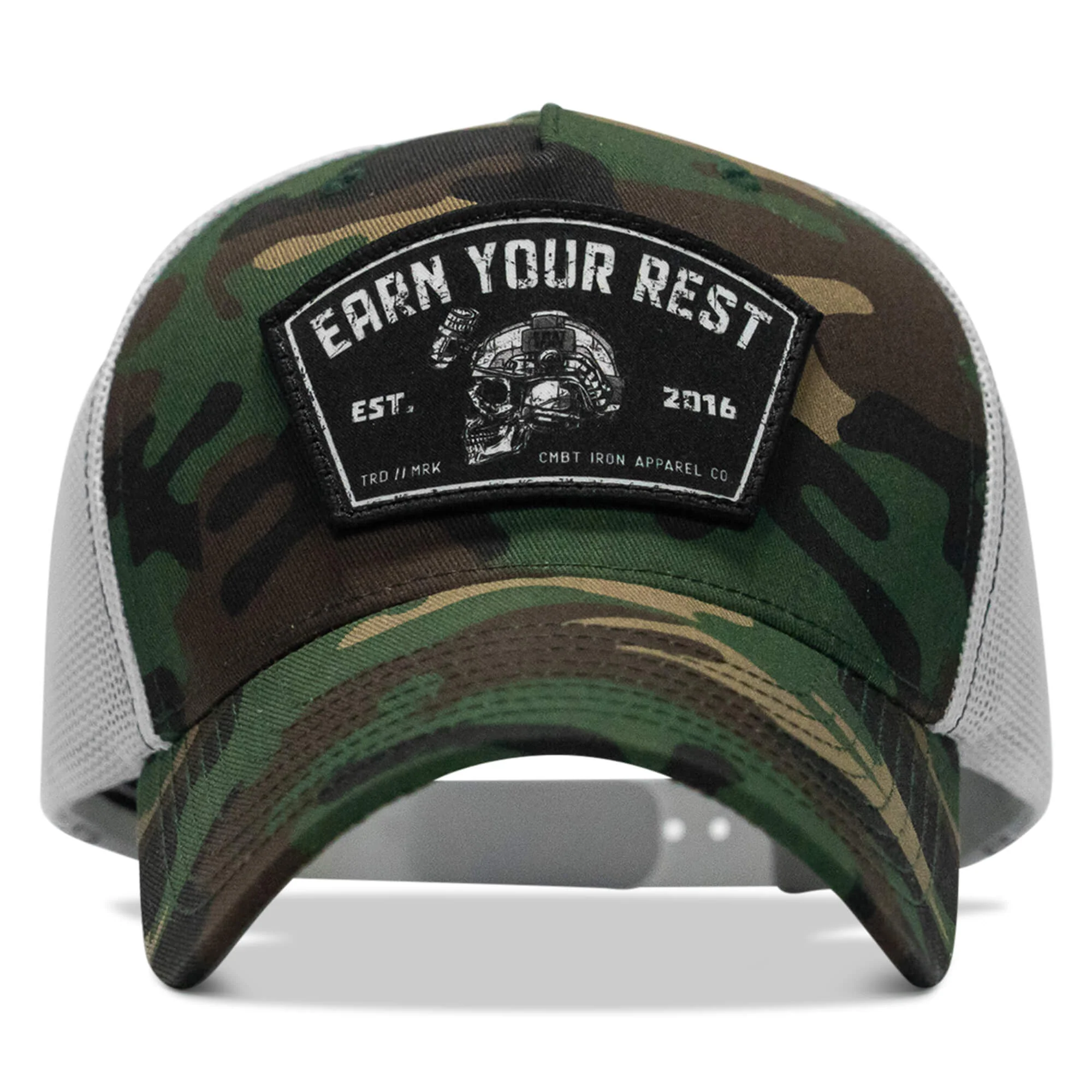 Earn Your Rest Patch Snapback Hat - Image 8