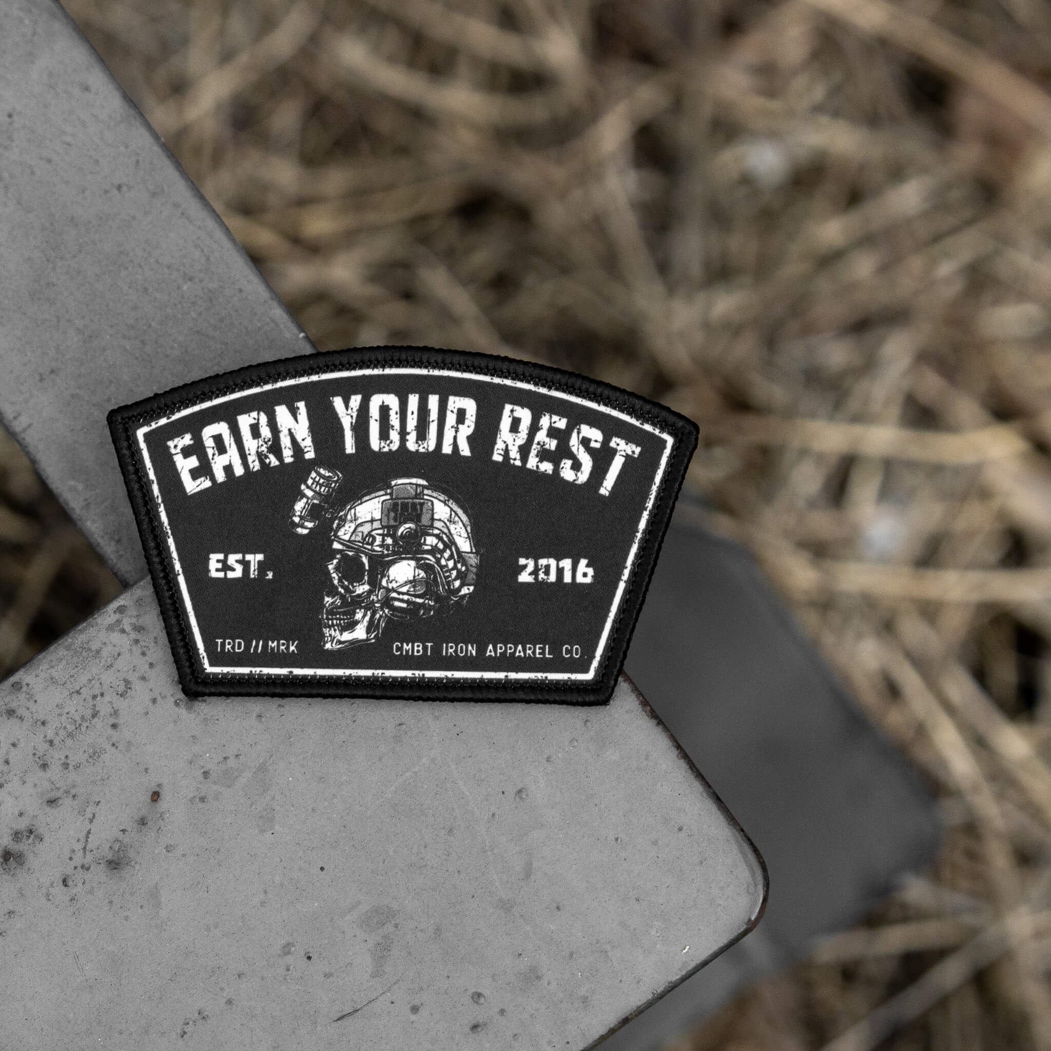 Earn Your Rest Velcro Patch - Image 3