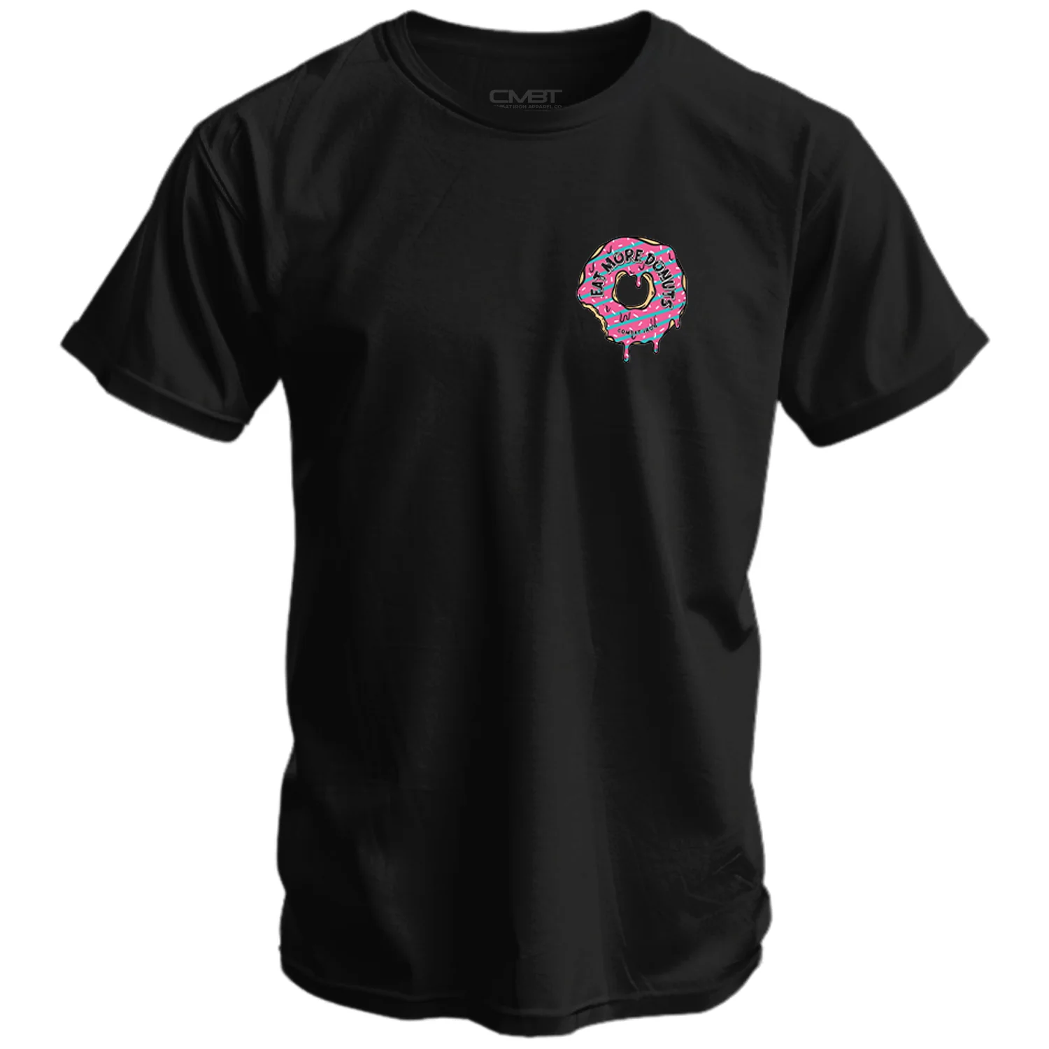 Eat More Donuts So You're Harder To Kidnap Men's T-Shirt - Image 2