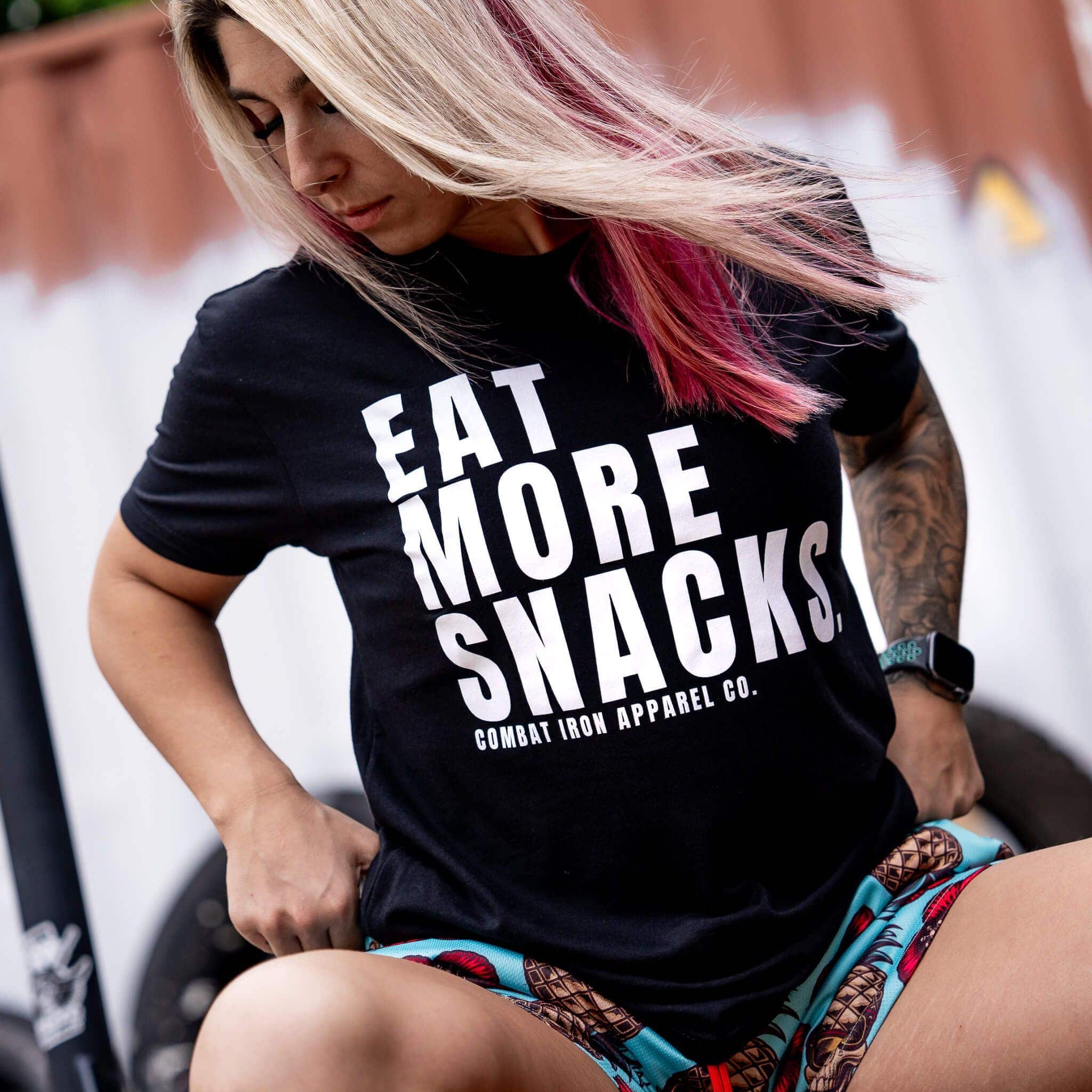 Eat More Snacks Men's T-Shirt - Image 2