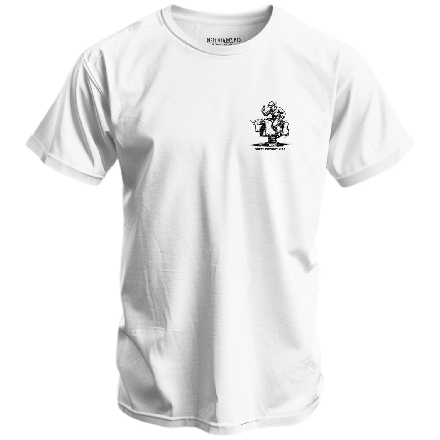 Emotional Support Cowboy Men's T-Shirt - Image 2