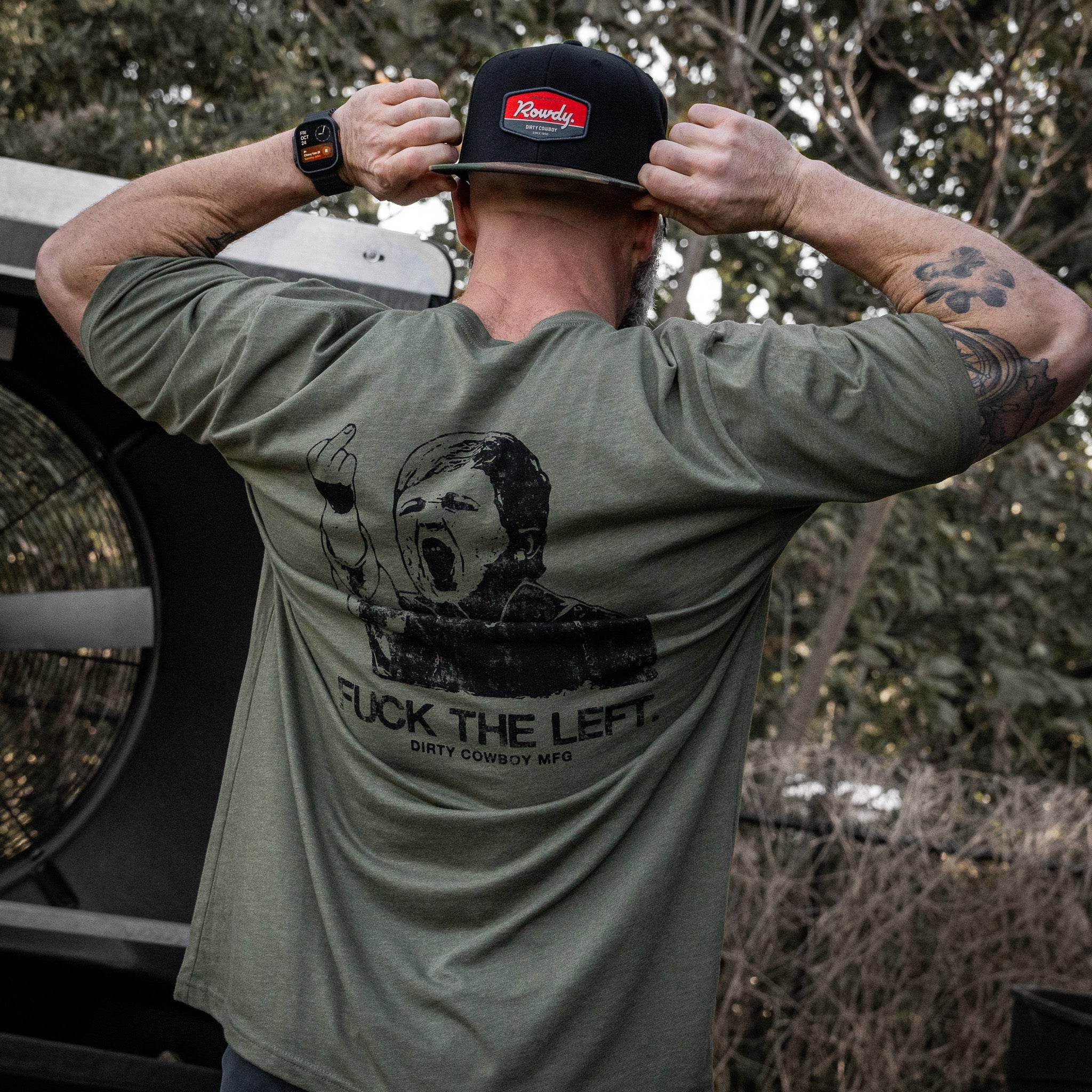 F*ck The Left Men's T-Shirt - Image 13