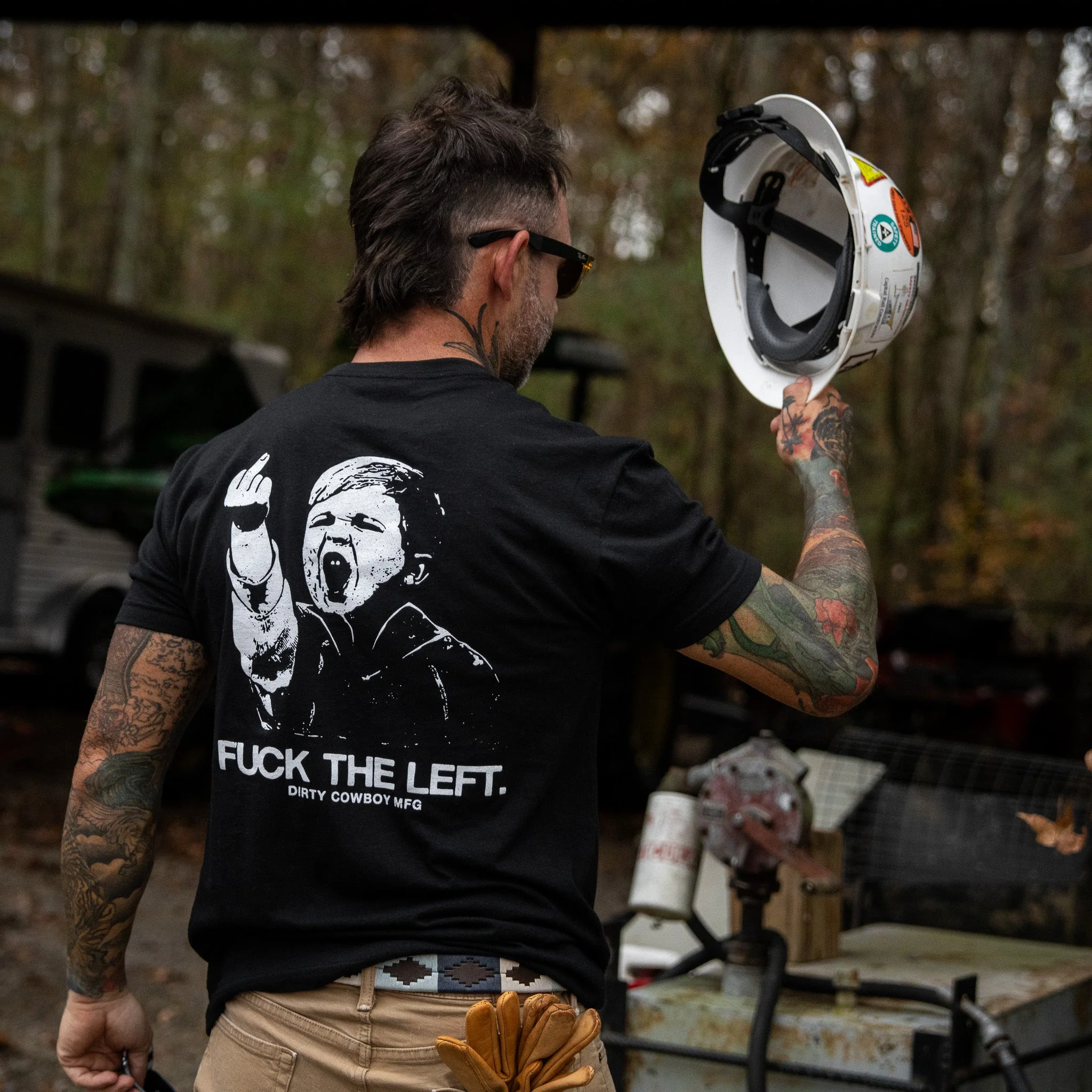F*ck The Left Men's T-Shirt - Image 14