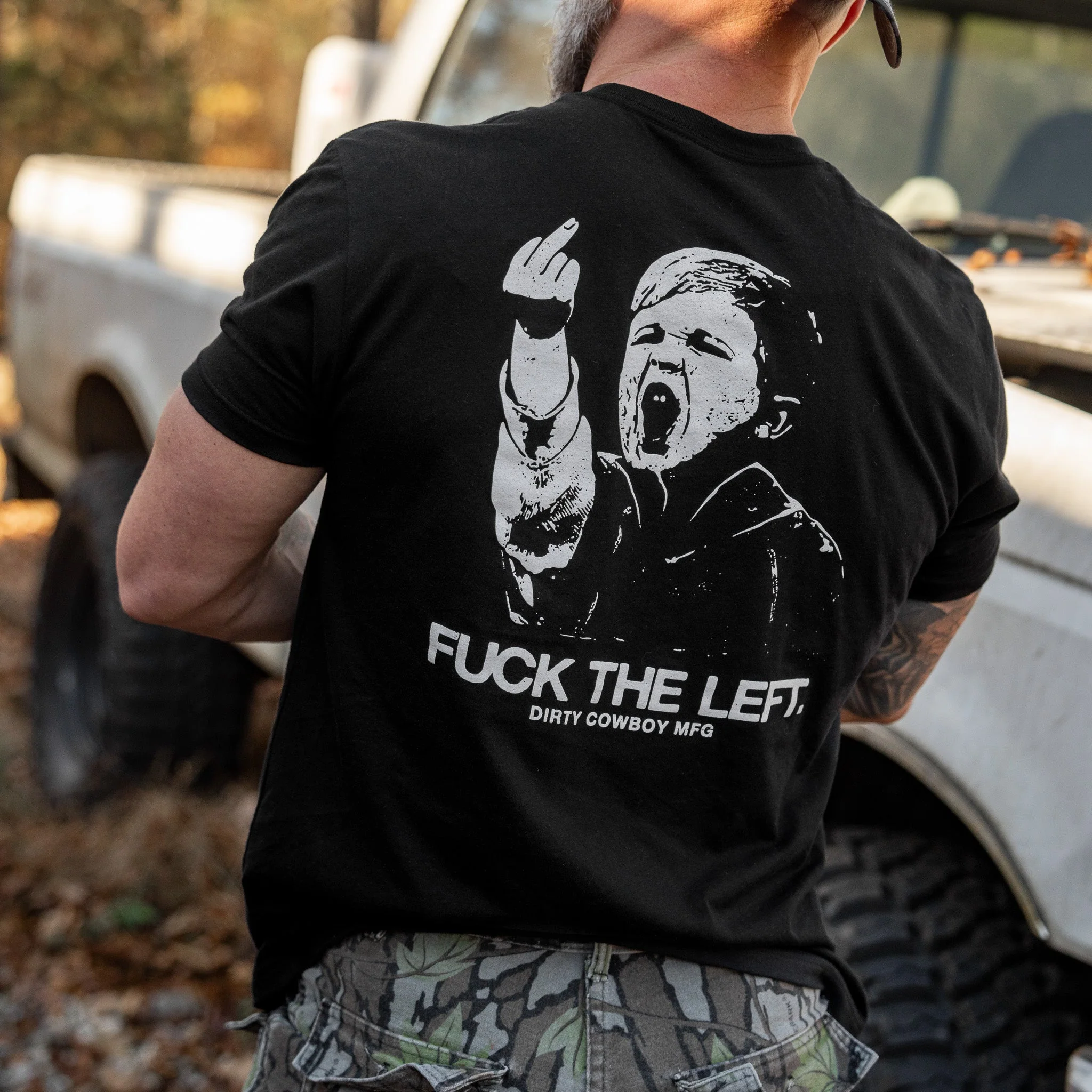 F*ck The Left Men's T-Shirt - Image 19
