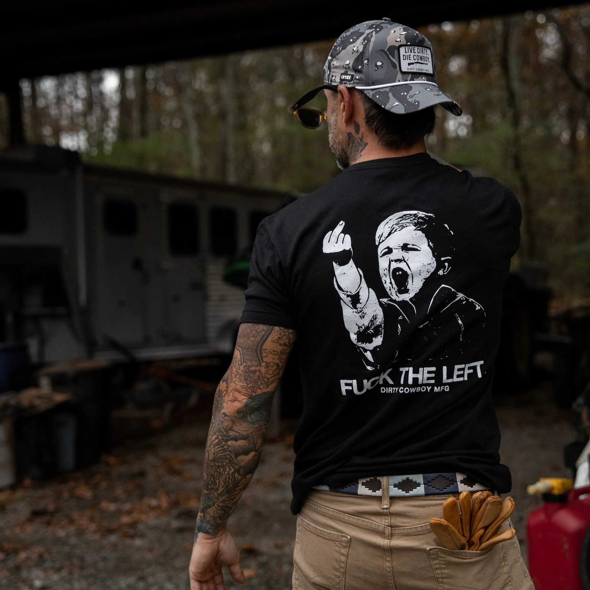 F*ck The Left Men's T-Shirt - Image 22