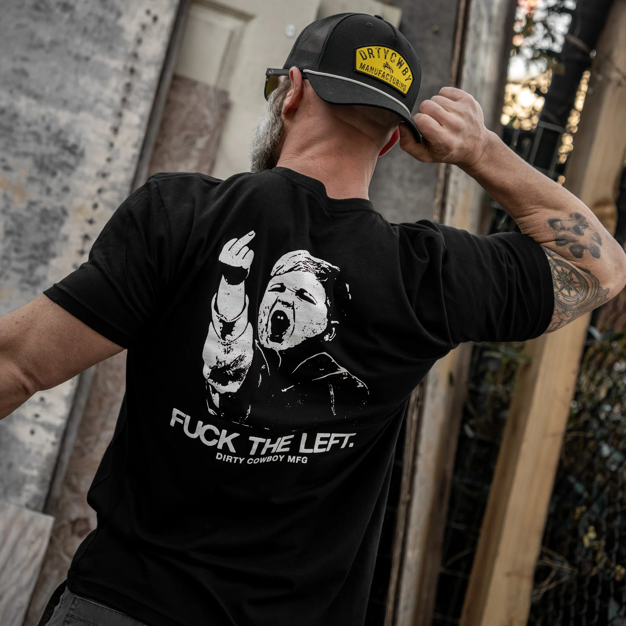 F*ck The Left Men's T-Shirt - Image 23