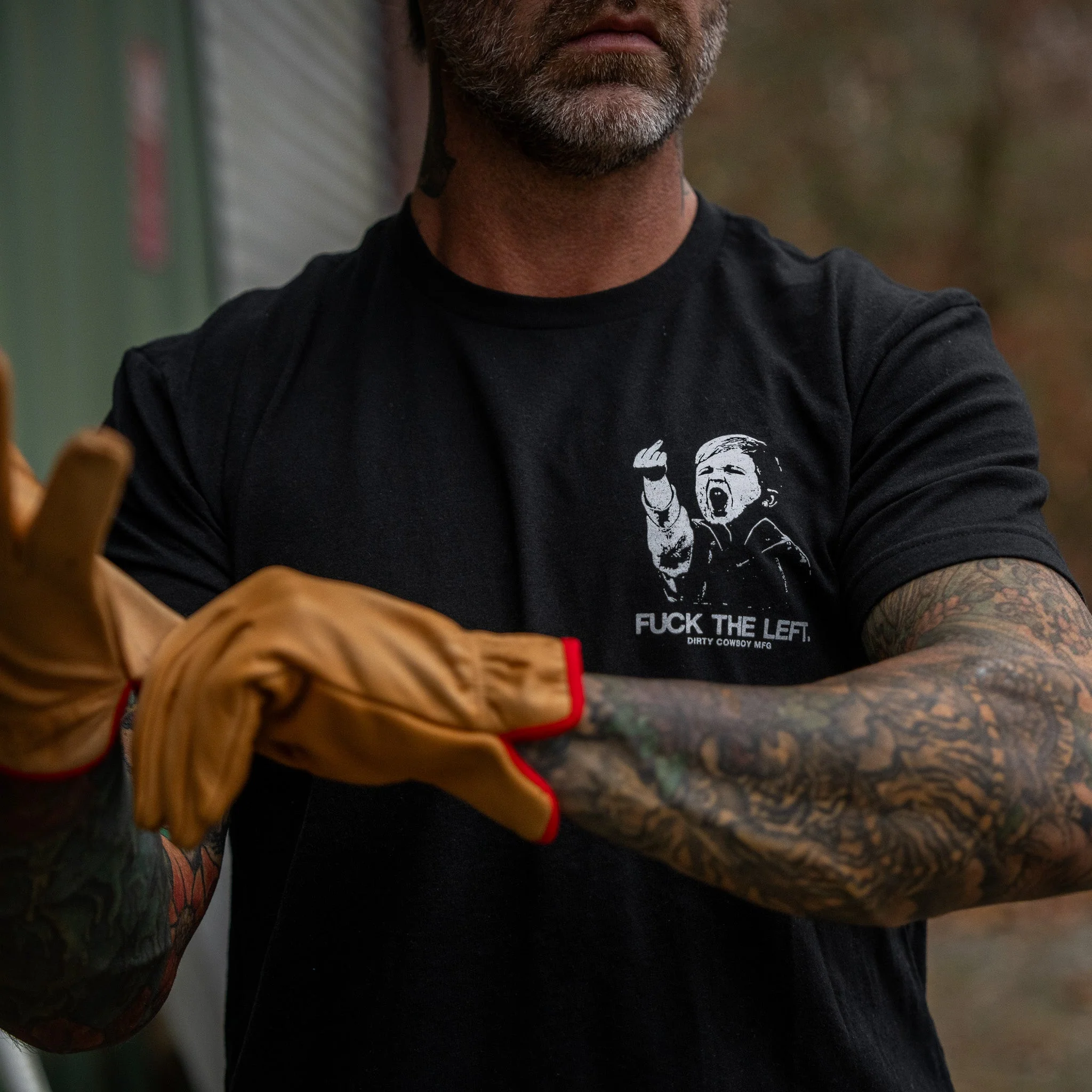 F*ck The Left Men's T-Shirt - Image 24