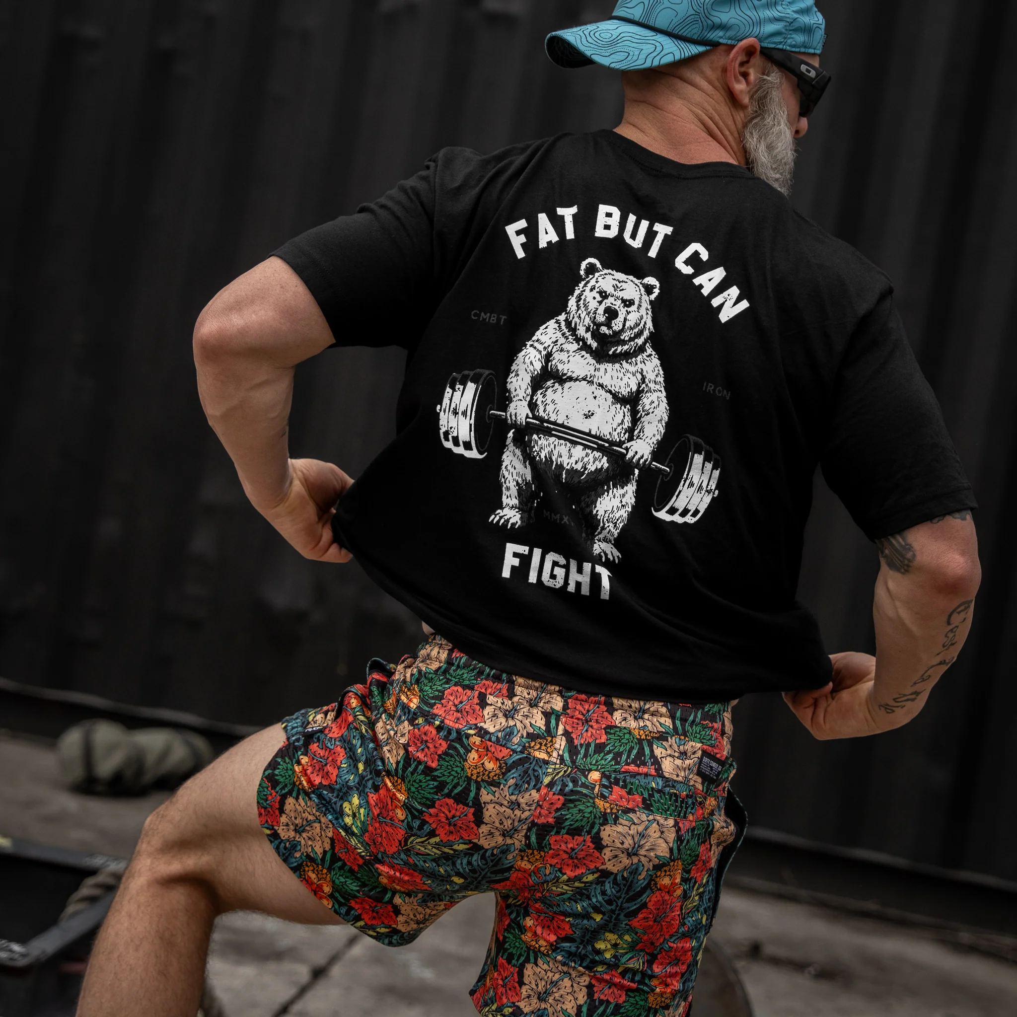 Fat But Can Fight Men's T-Shirt - Image 5