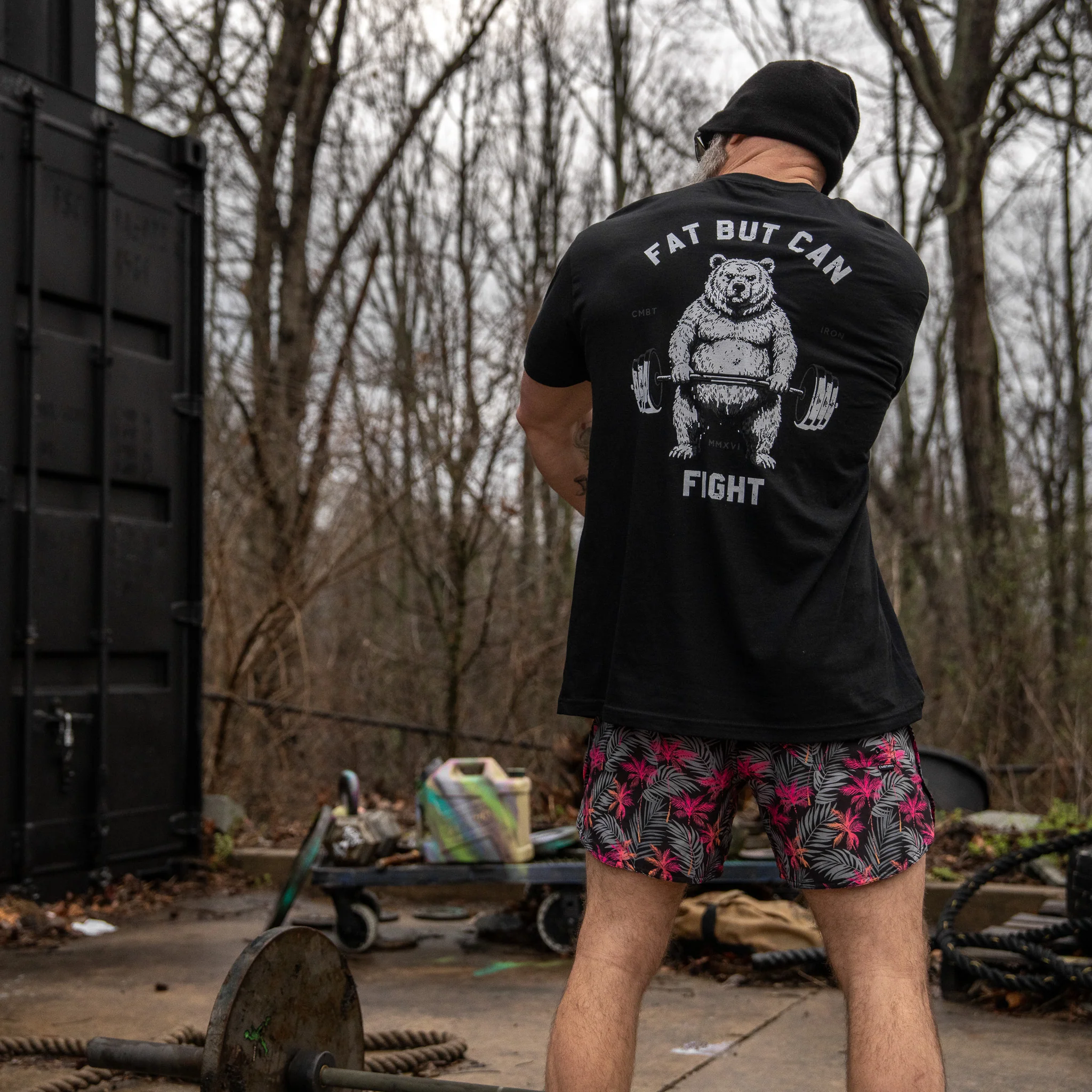 Fat But Can Fight Men's T-Shirt - Image 7