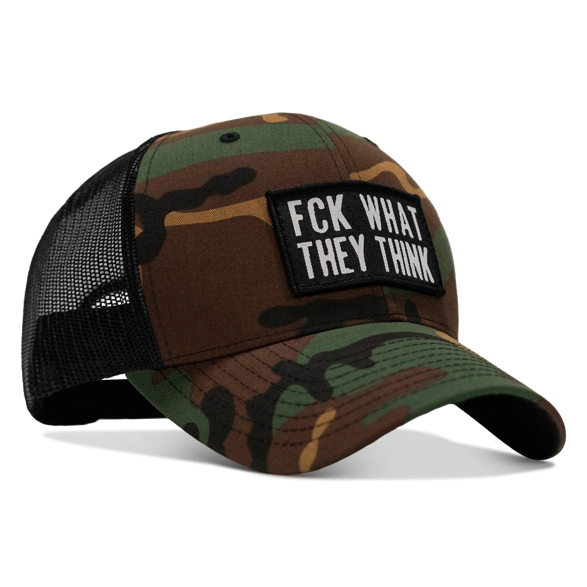 FCK What They Think Patch Snapback Hat - Image 18