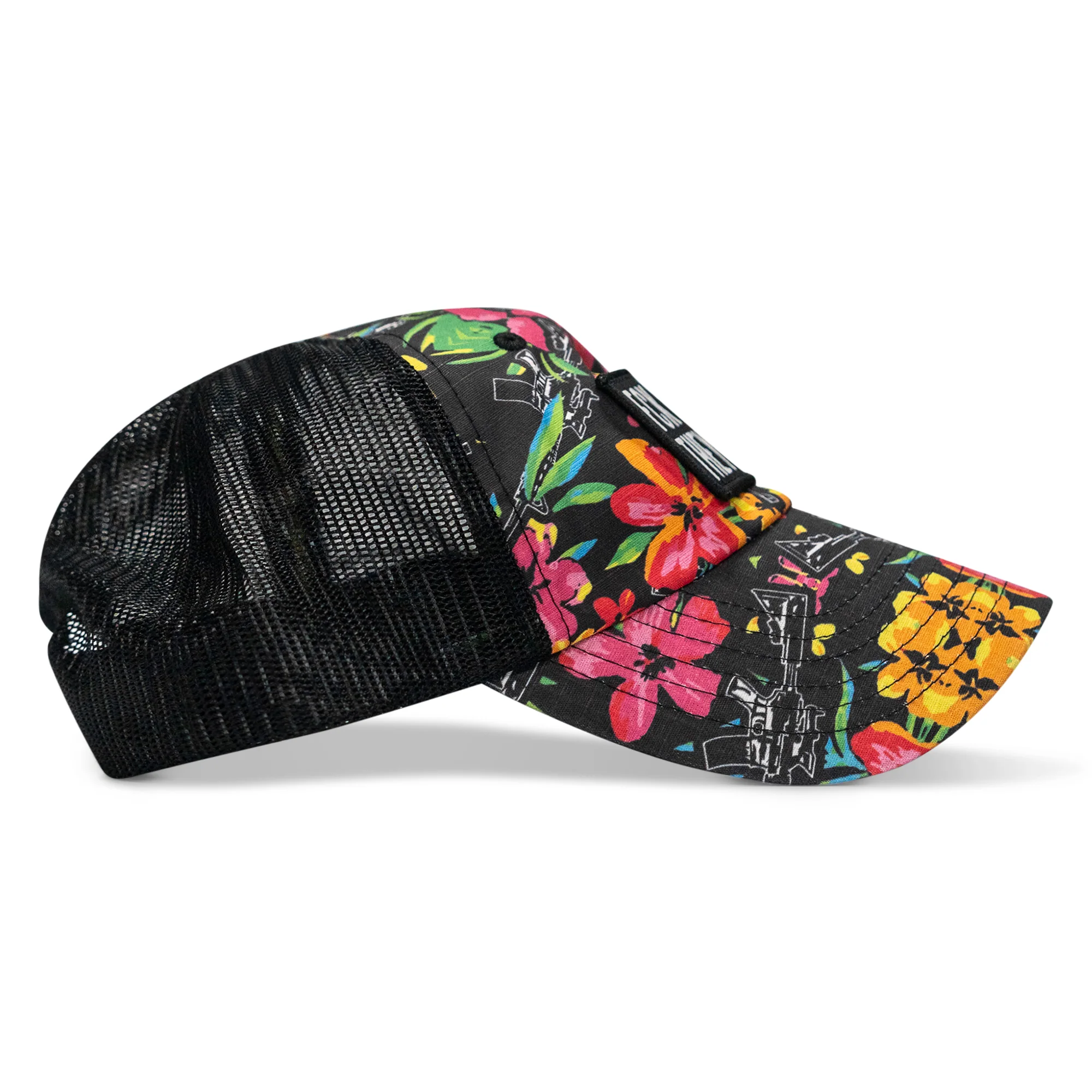 Fck What They Think Patch Tactical Ripstop Mesh Snapback Hat - Image 5