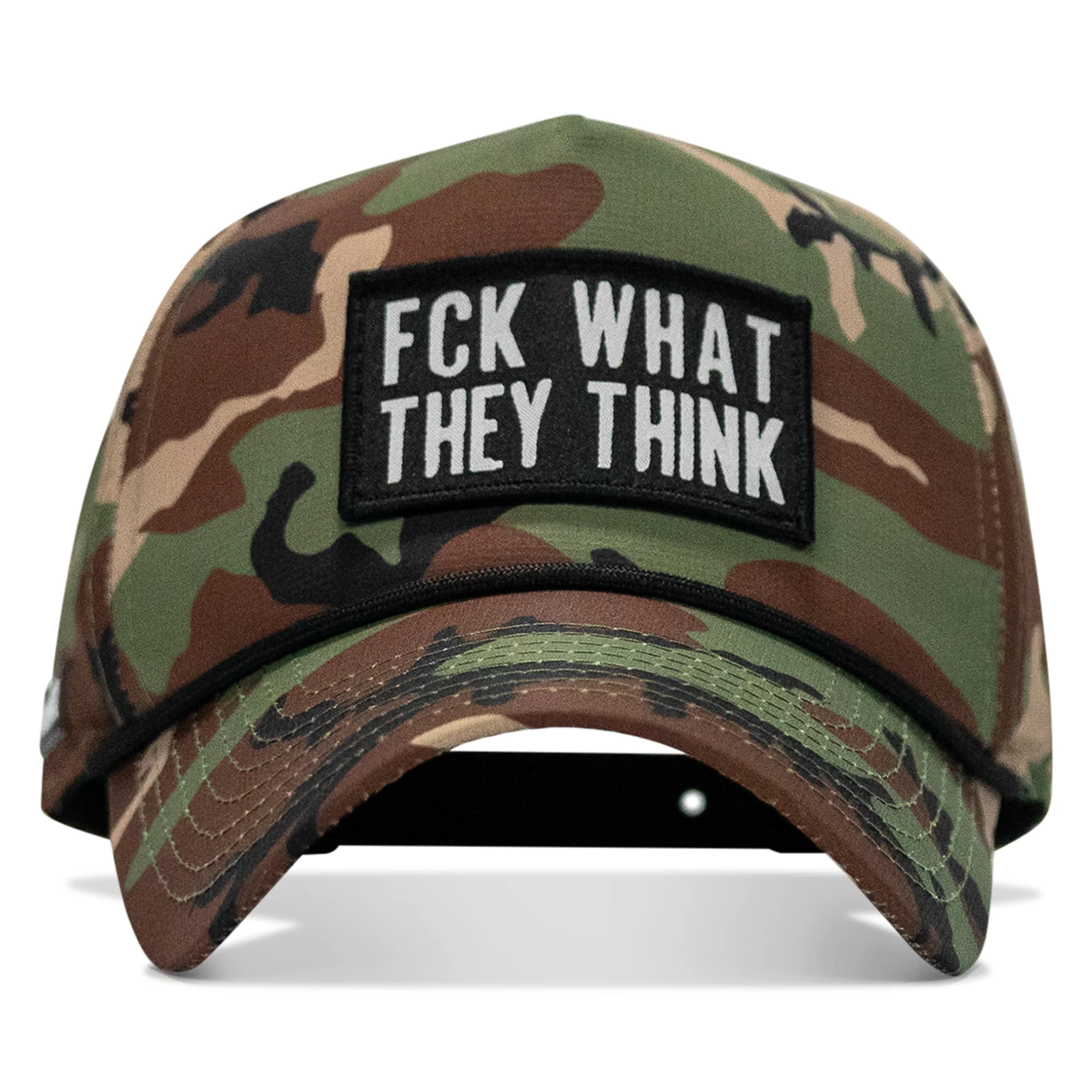 Fck What They Think Patch Weekender Snapback - Image 7
