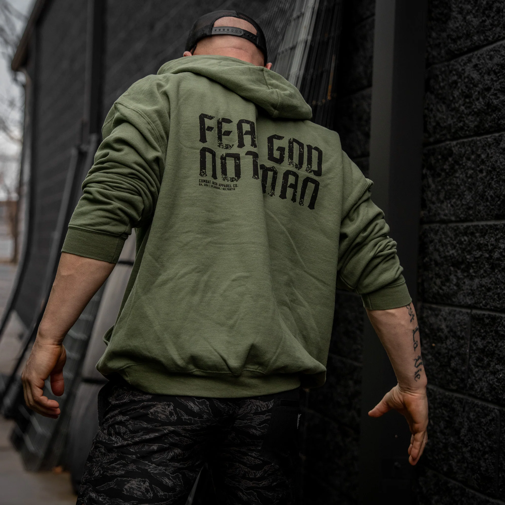 Fear God. Not Man Fleece Lined Hoodies - Image 8