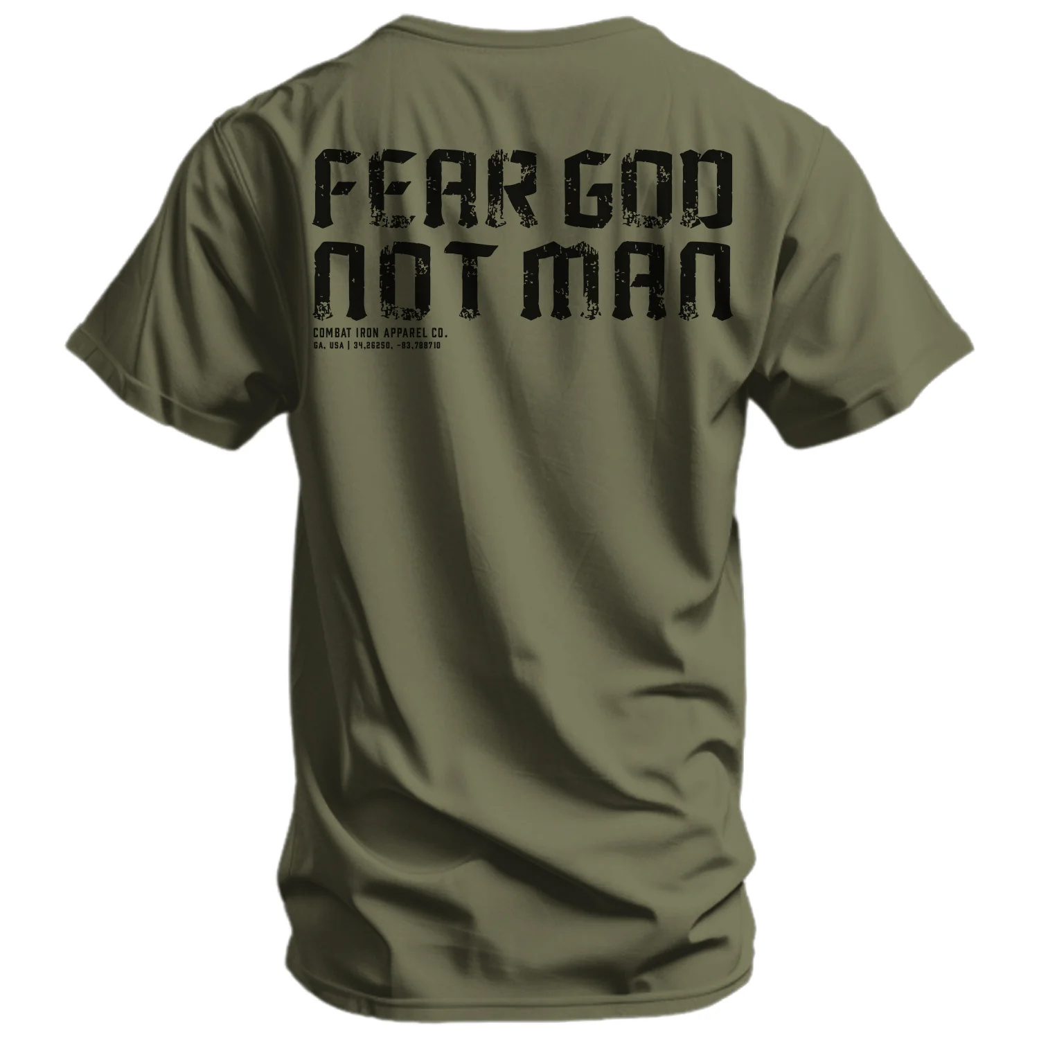 Fear God Not Man Men's T-Shirt - Image 10