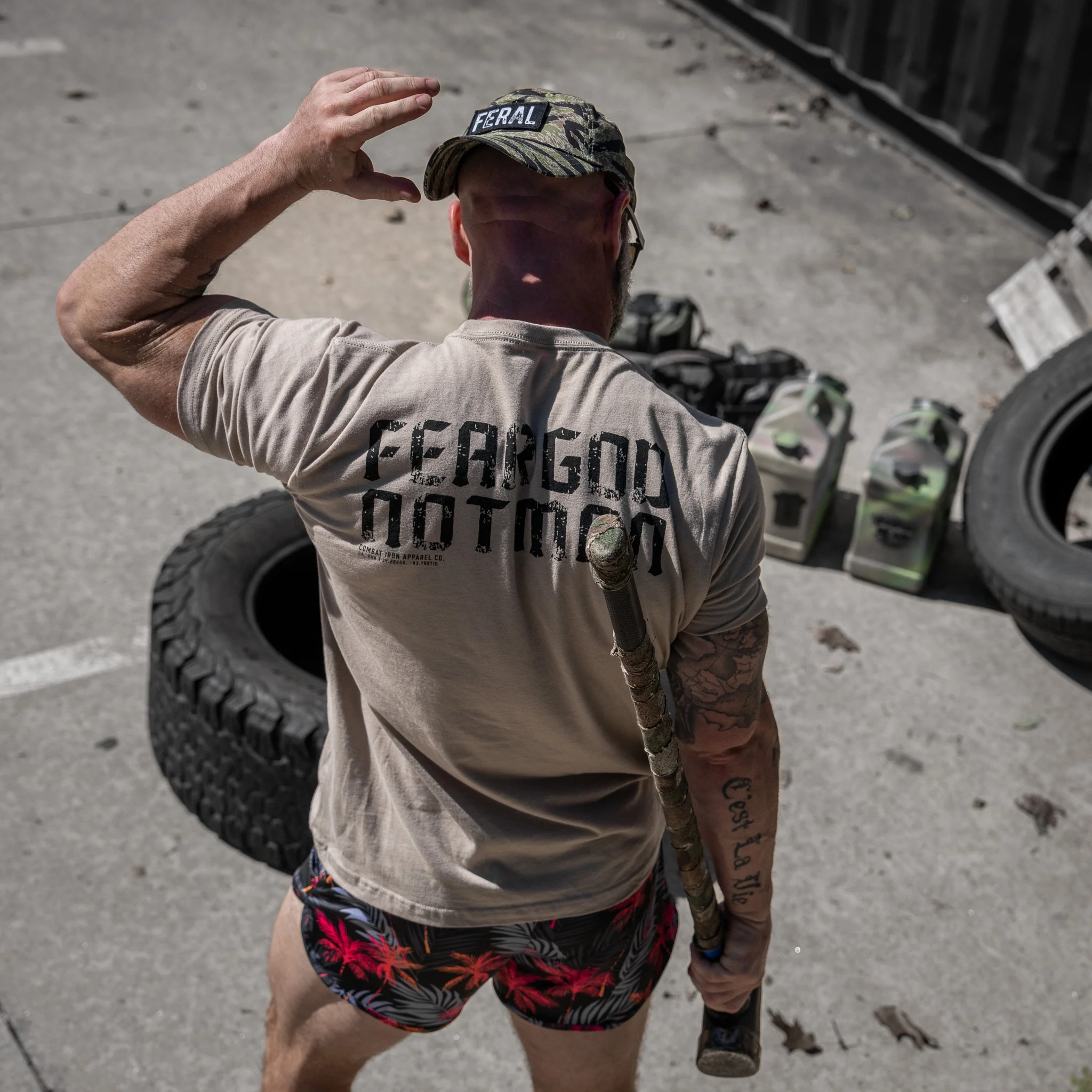 Fear God Not Man Men's T-Shirt - Image 17