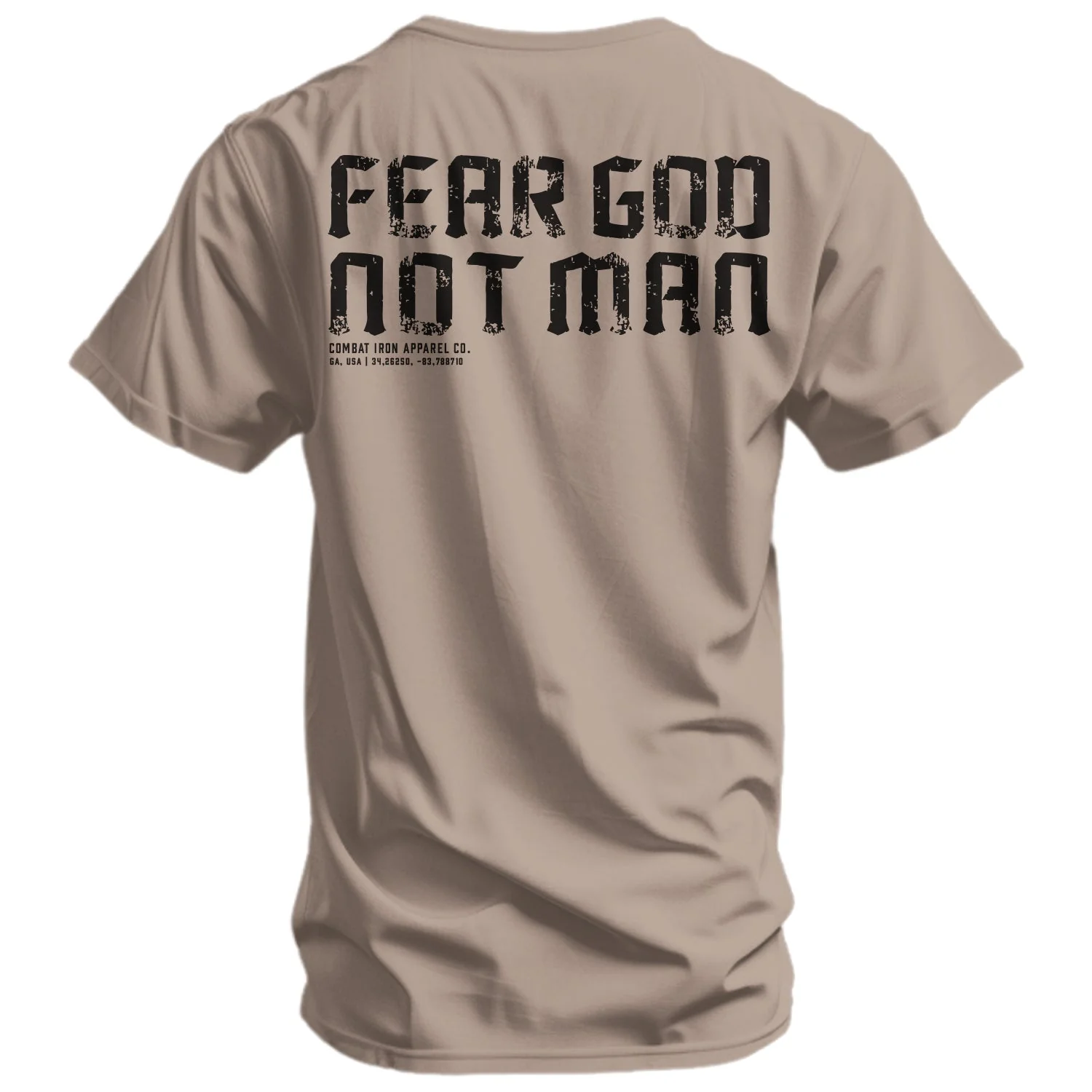 Fear God Not Man Men's T-Shirt - Image 4