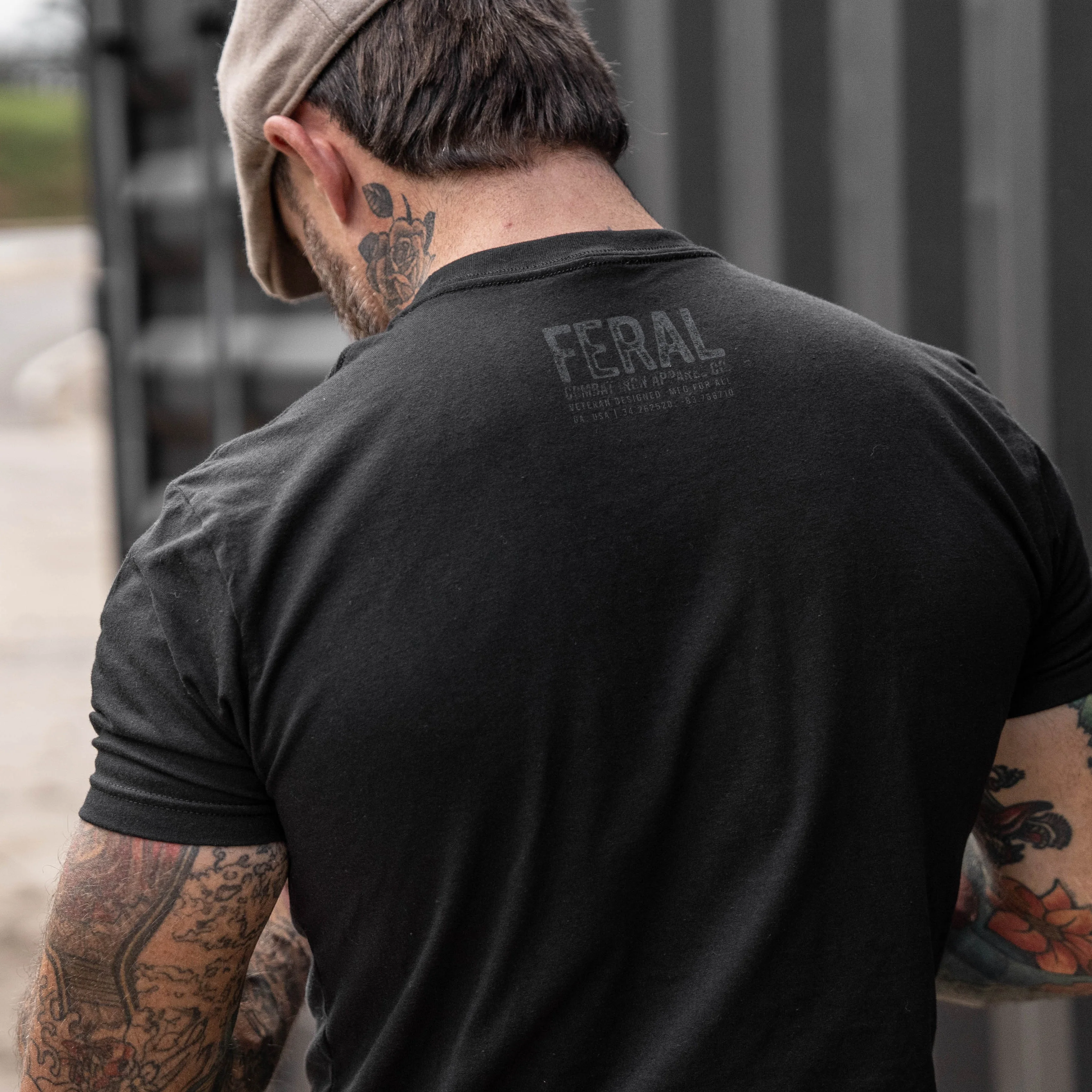 Feral Distressed Men's T-Shirt - Image 14