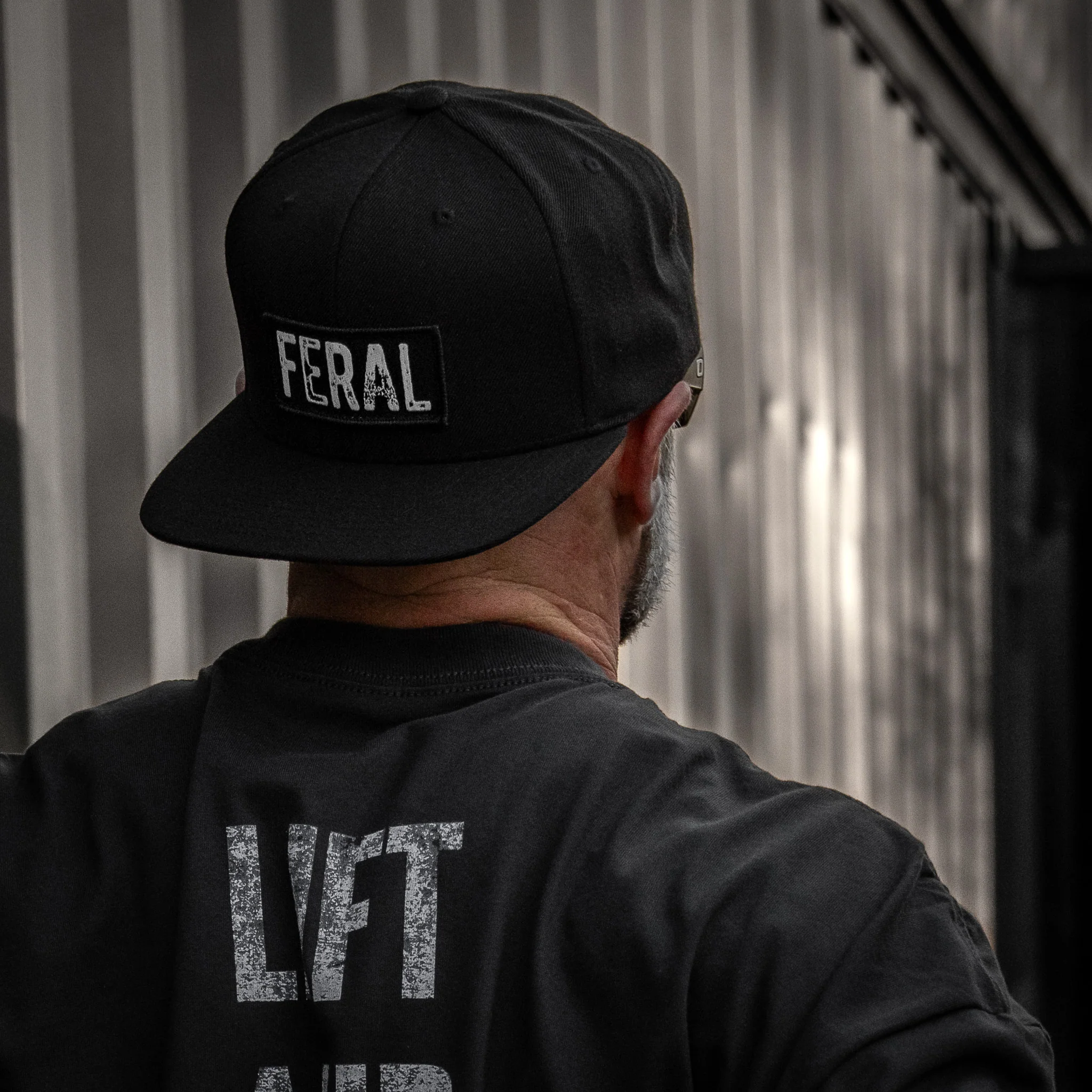 Feral Patch Flatbill Snapback Hat - Image 11